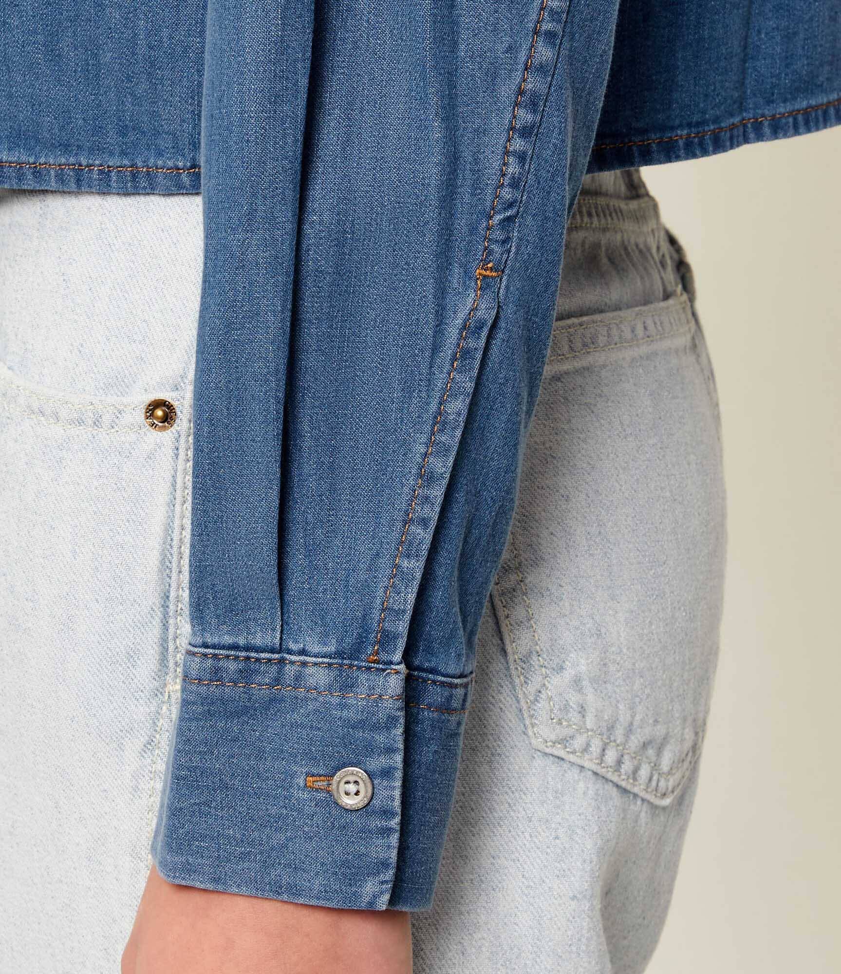 Calvin Klein Jeans De blugi cămașă NEW DAD | Cropped Fit