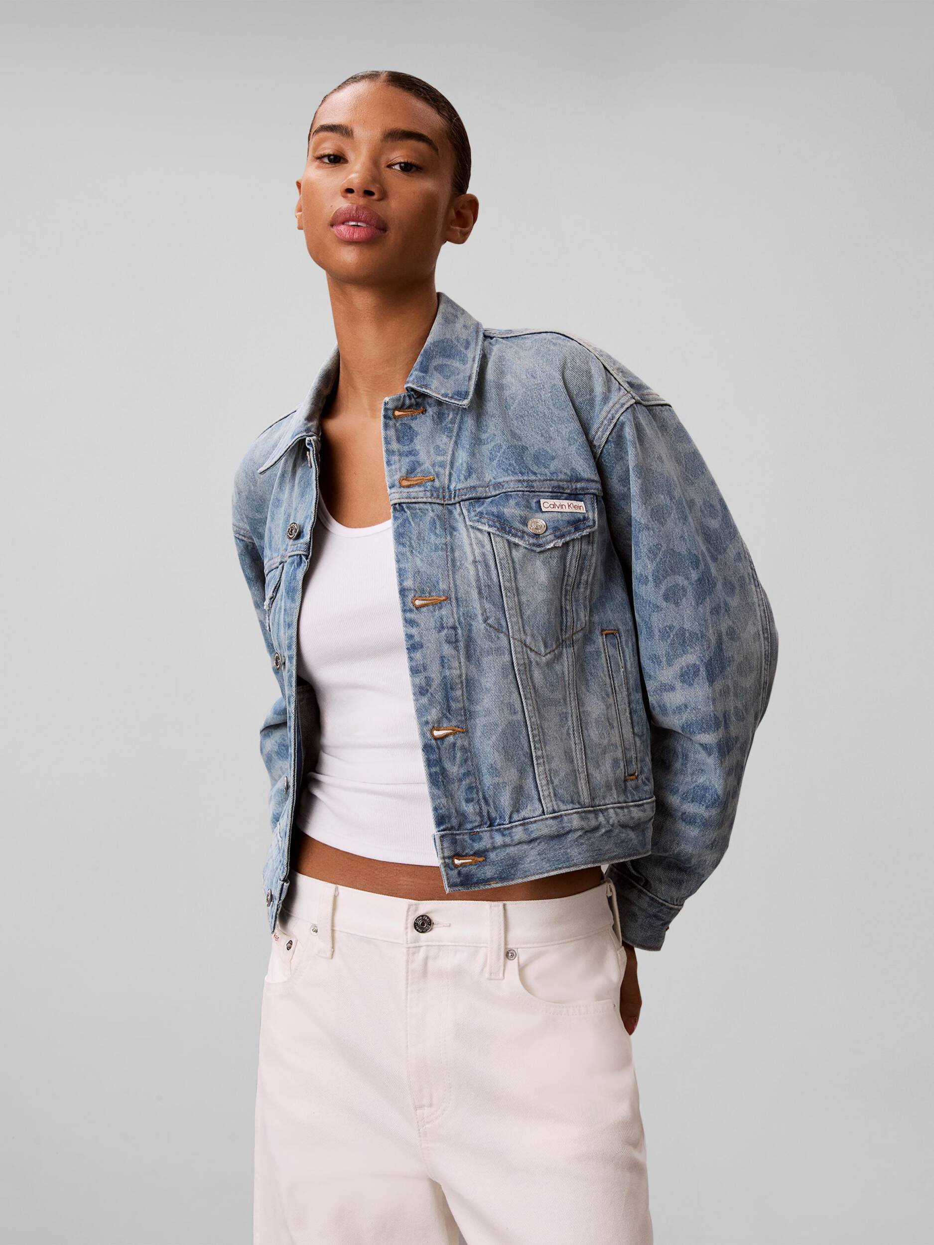 Calvin Klein Jeans De blugi geacă 90s Trucker | regular fit