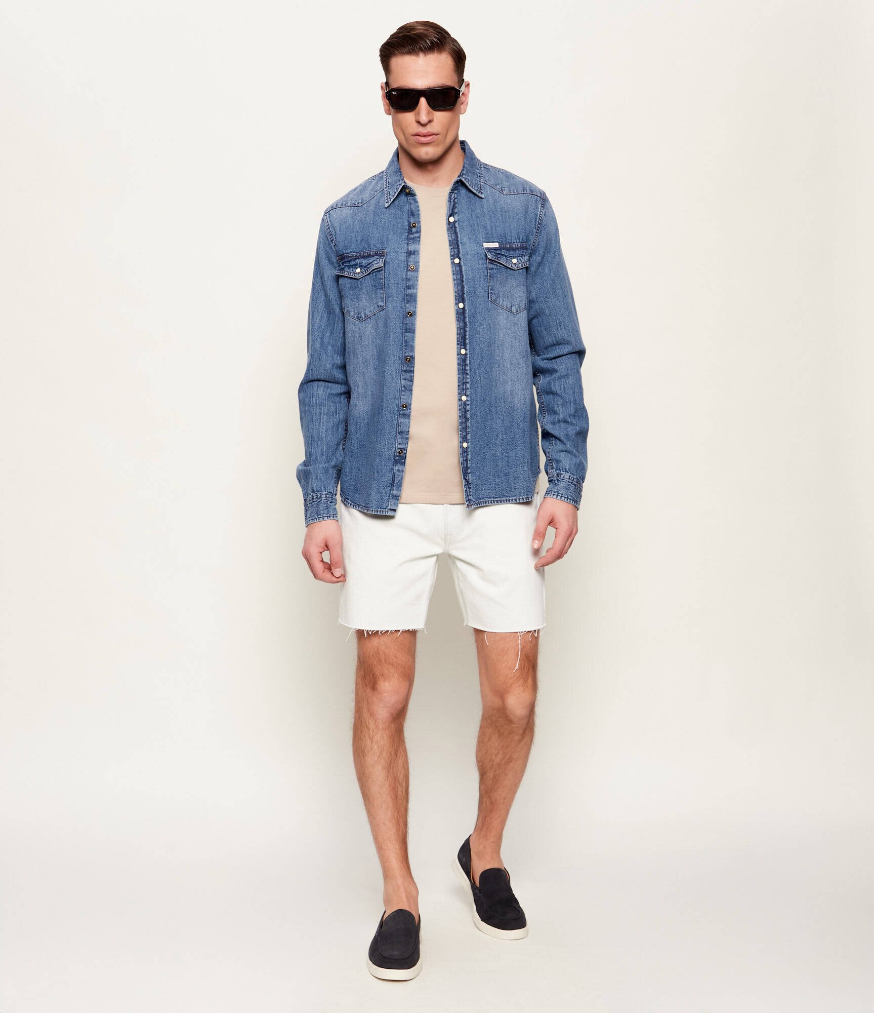Calvin Klein Jeans De blugi pantaloni scurți 205 | Straight fit