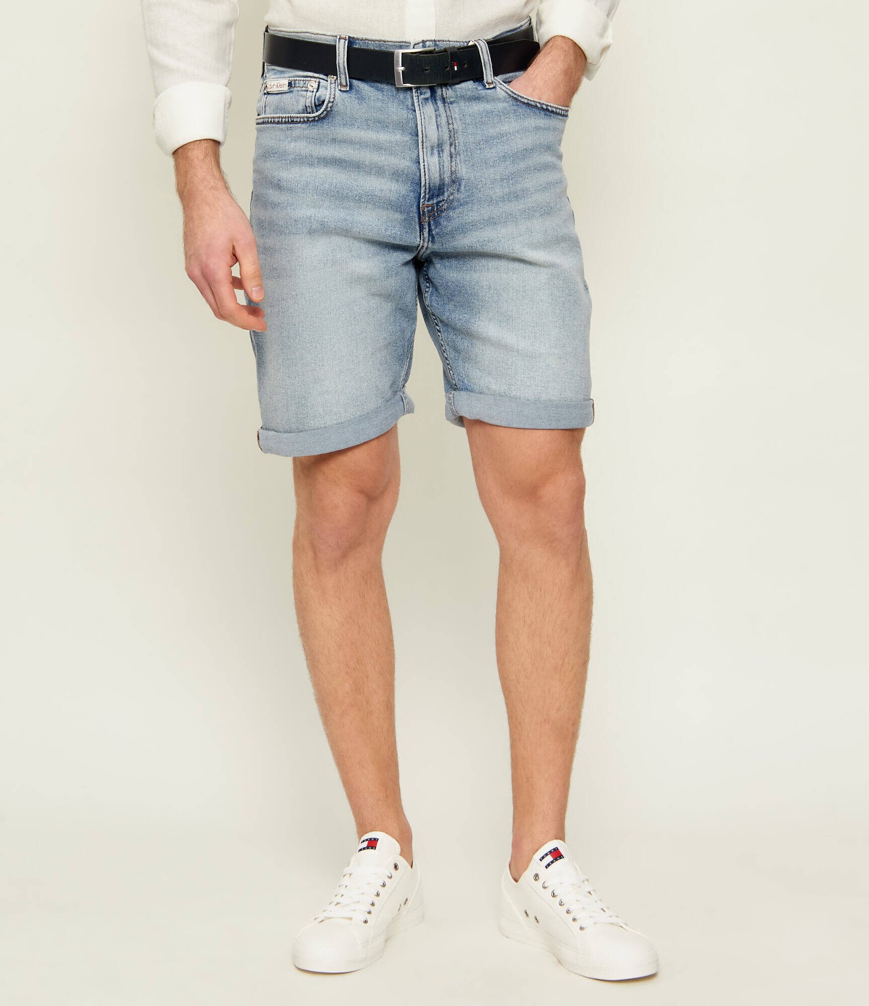 Calvin Klein Jeans De blugi pantaloni scurți Abner | Slim Fit | stretch