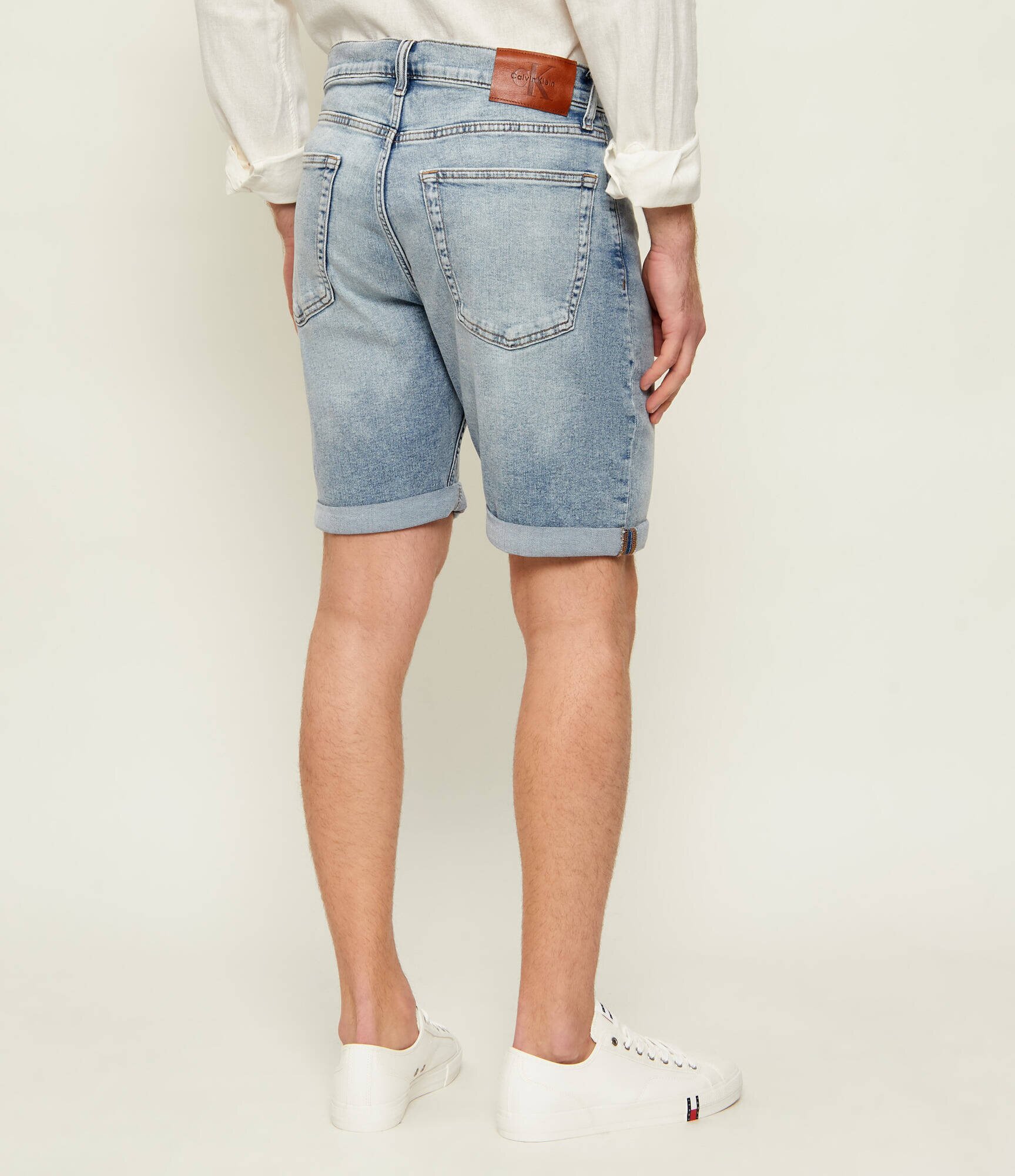 Calvin Klein Jeans De blugi pantaloni scurți Abner | Slim Fit | stretch