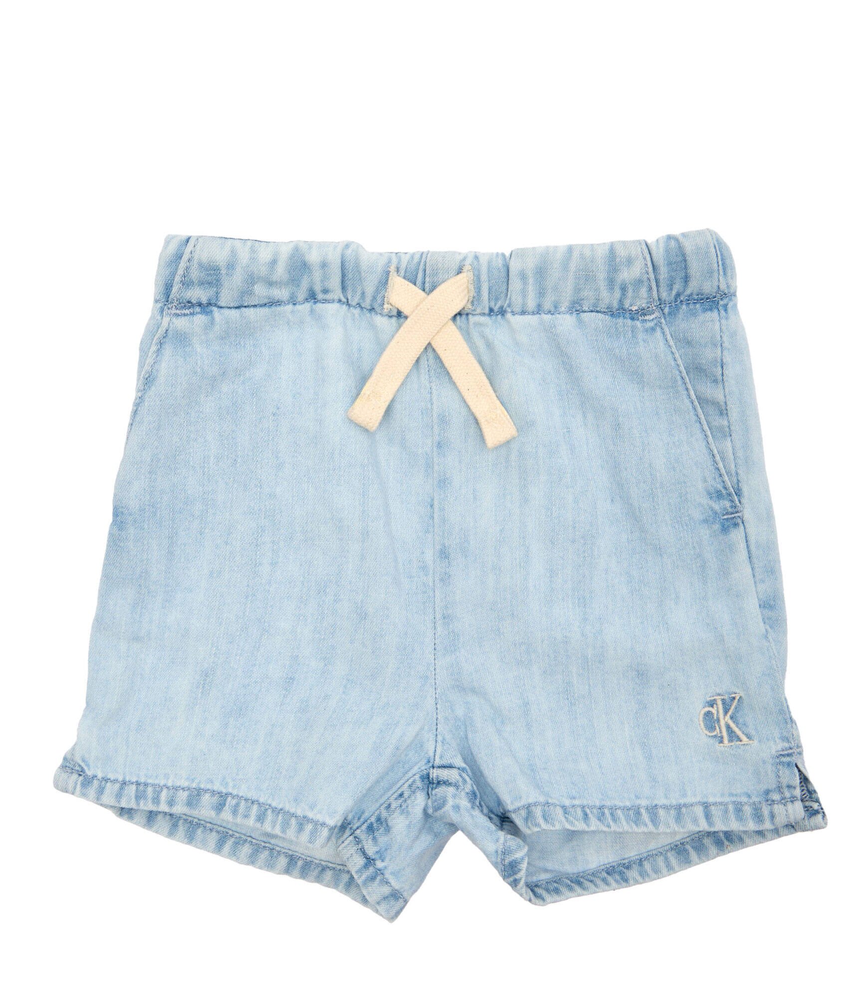 Calvin Klein Jeans De blugi pantaloni scurți | Regular Fit | cu adaos de in