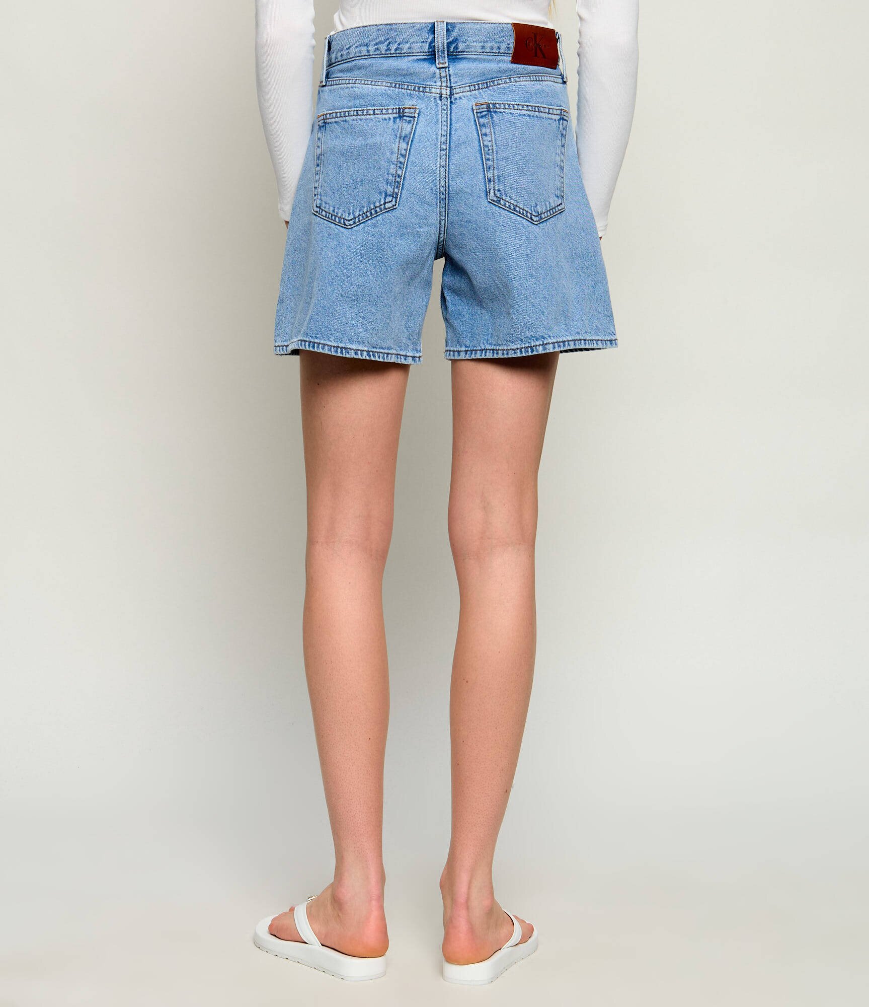 Calvin Klein Jeans De blugi pantaloni scurți | regular fit | high rise