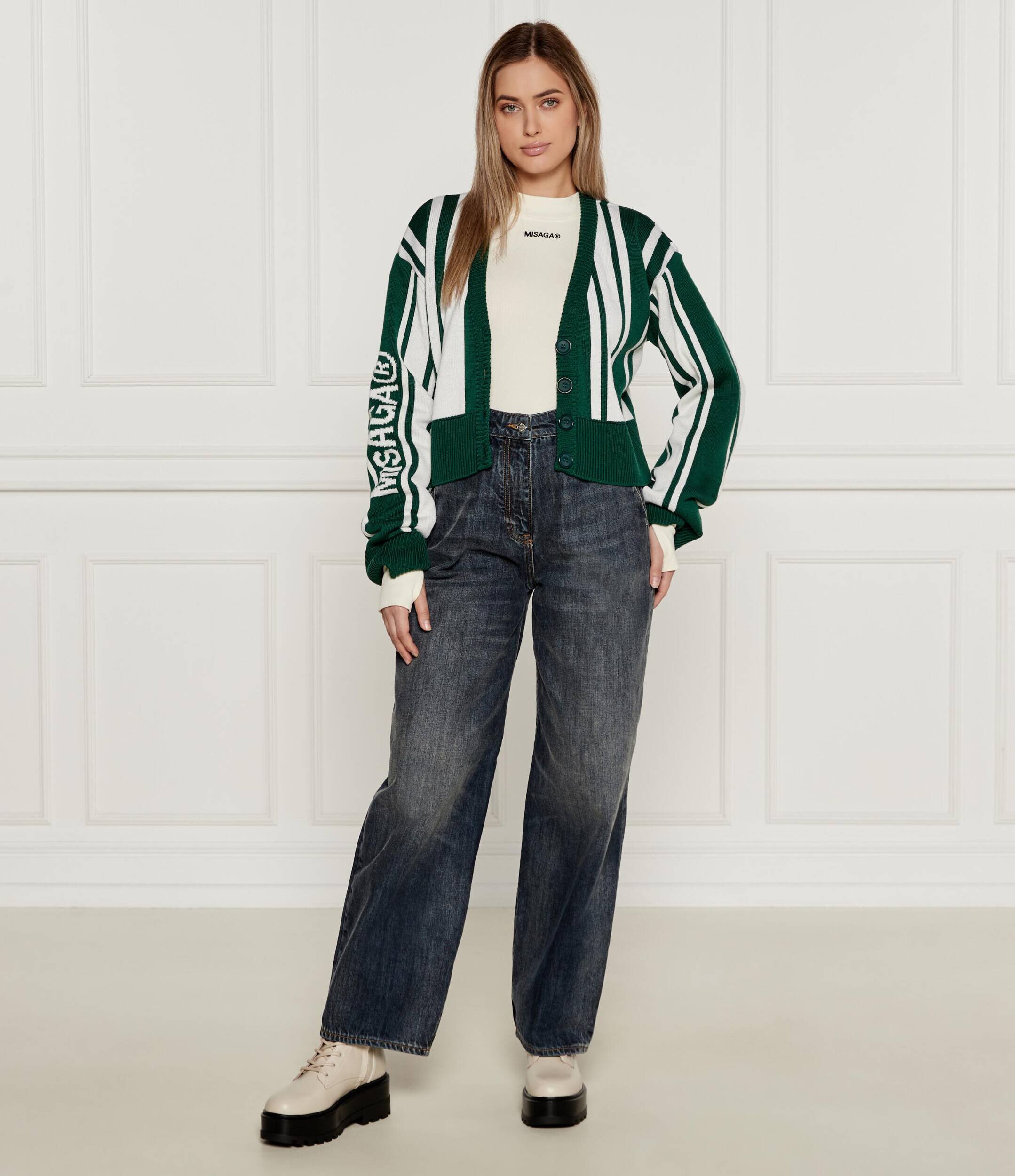 Calvin Klein Jeans De piele botine cu platformă