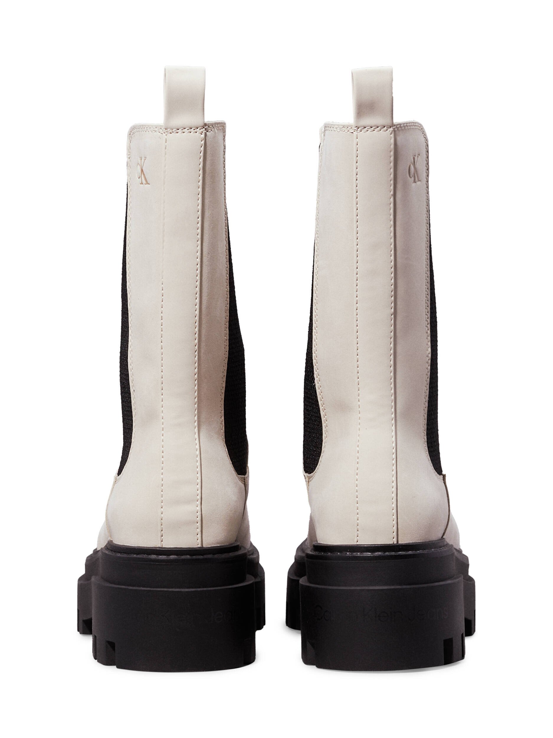 Calvin Klein Jeans De piele botine cu platformă
