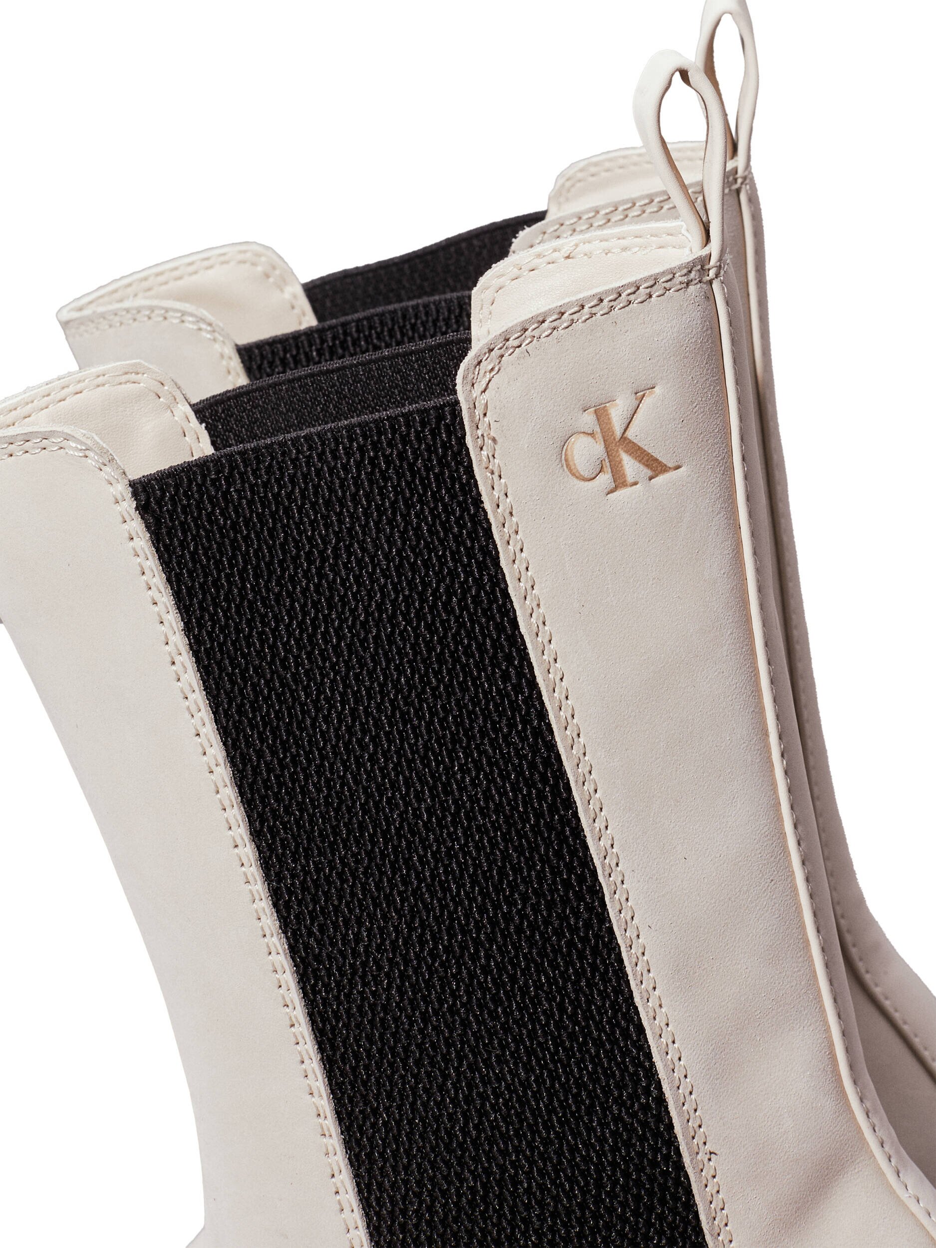 Calvin Klein Jeans De piele botine cu platformă