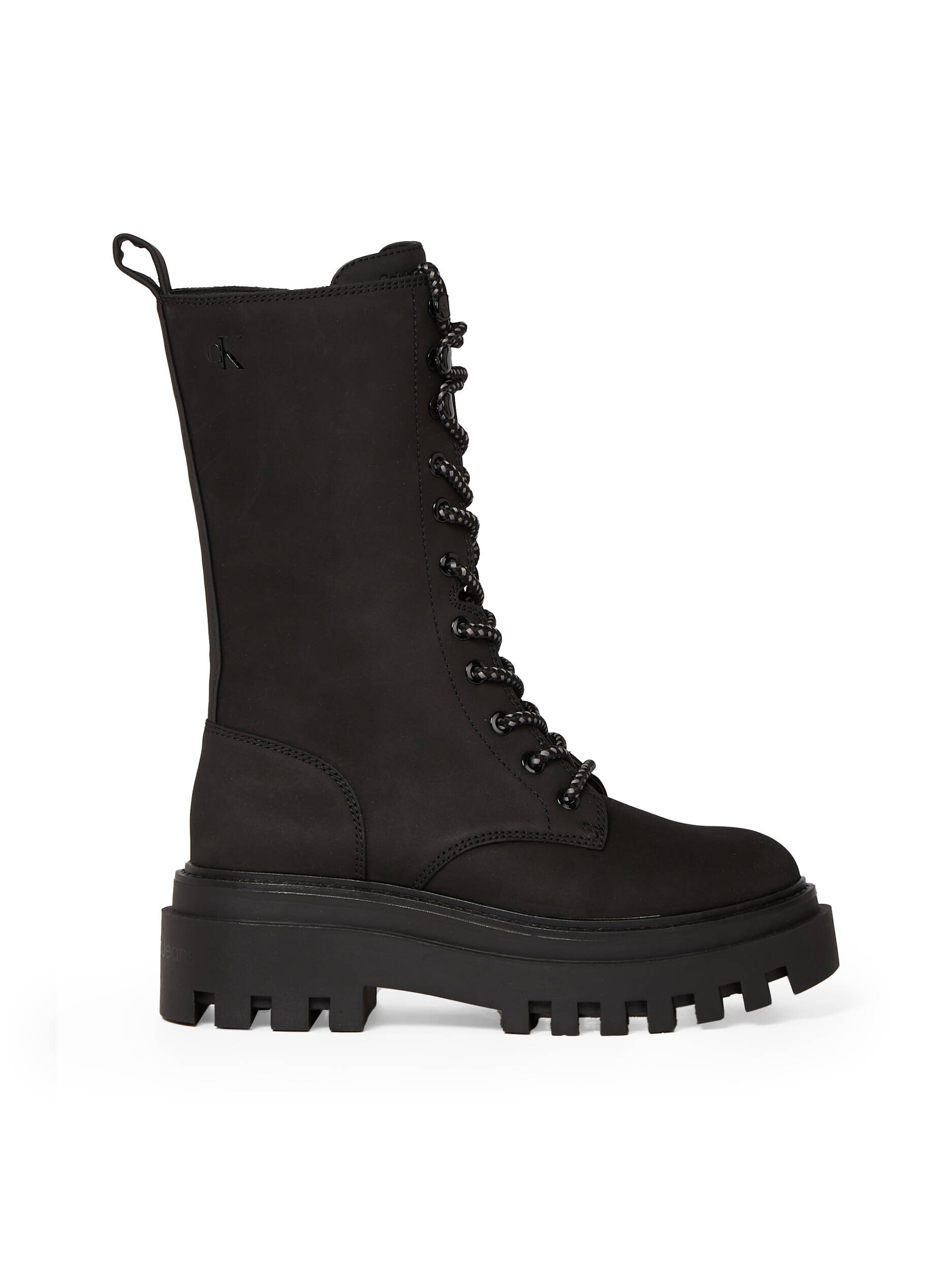 Calvin Klein Jeans De piele botine cu platformă