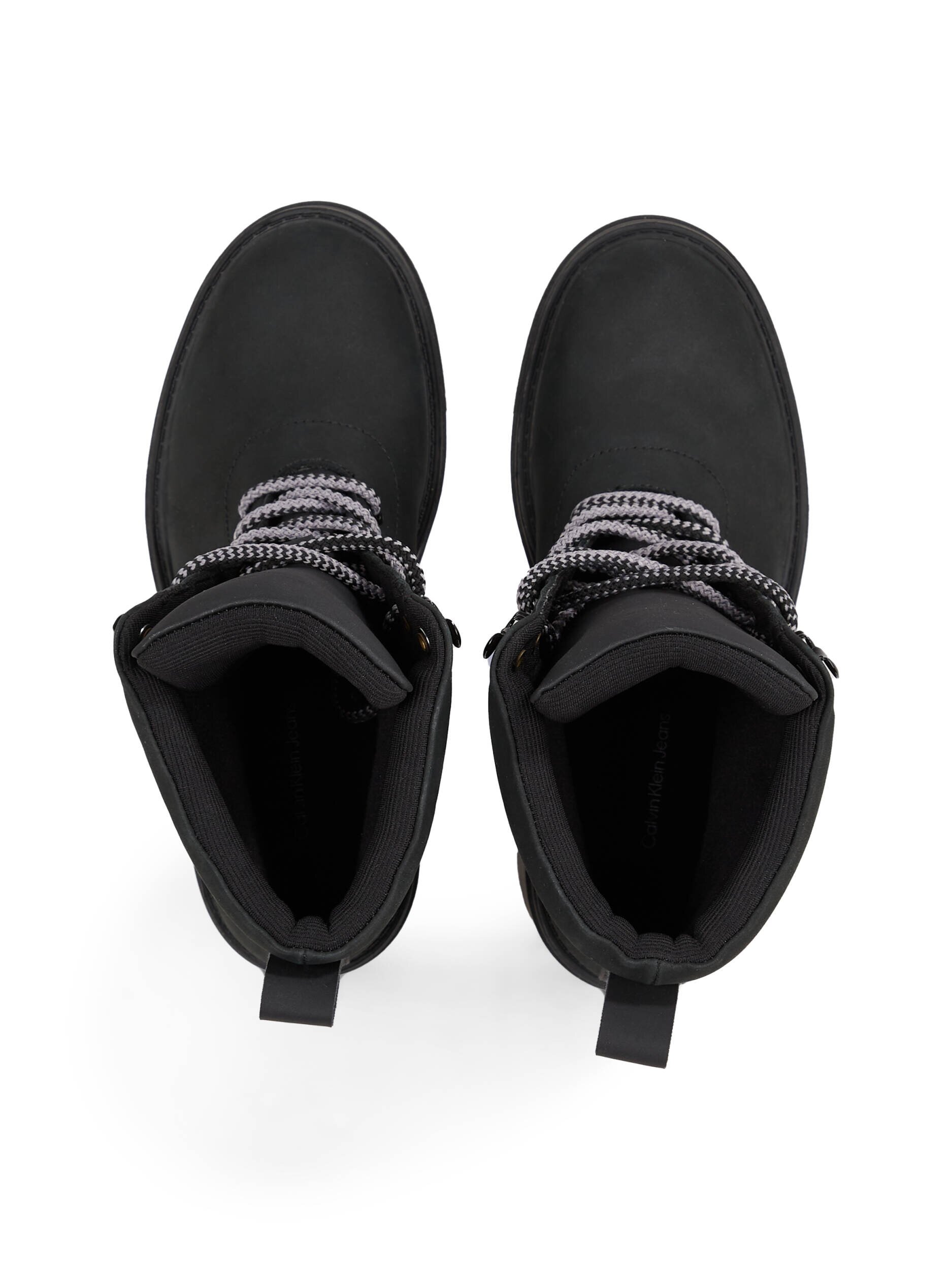 Calvin Klein Jeans De piele botine cu toc