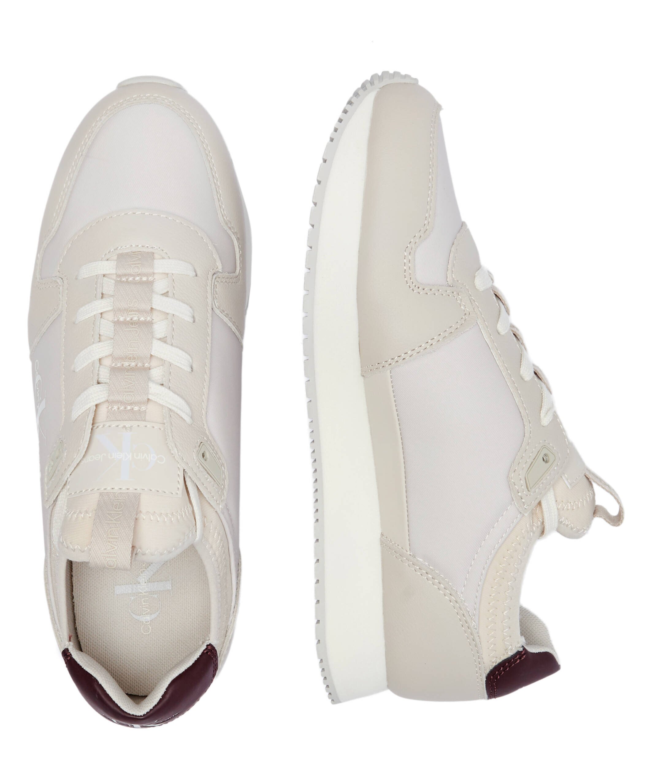 Calvin Klein Jeans De piele sneakers RETRO RUNNER