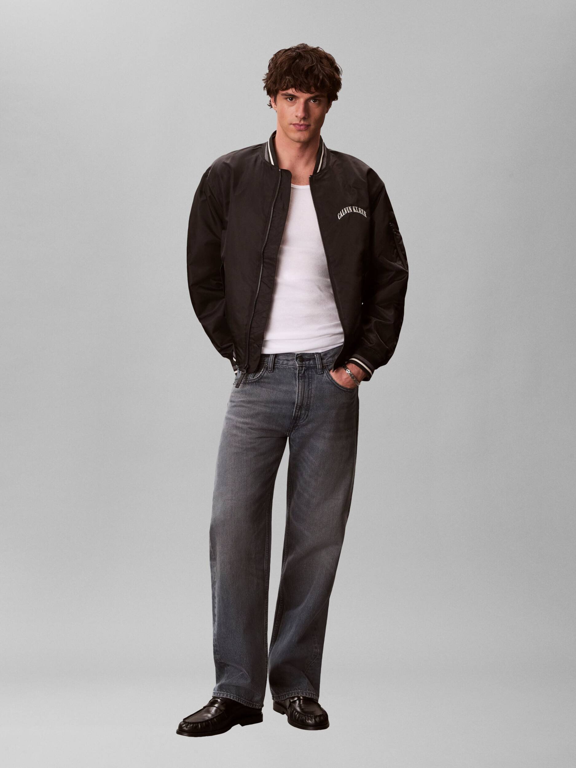 Calvin Klein Jeans Geacă bomber Graphic | regular fit