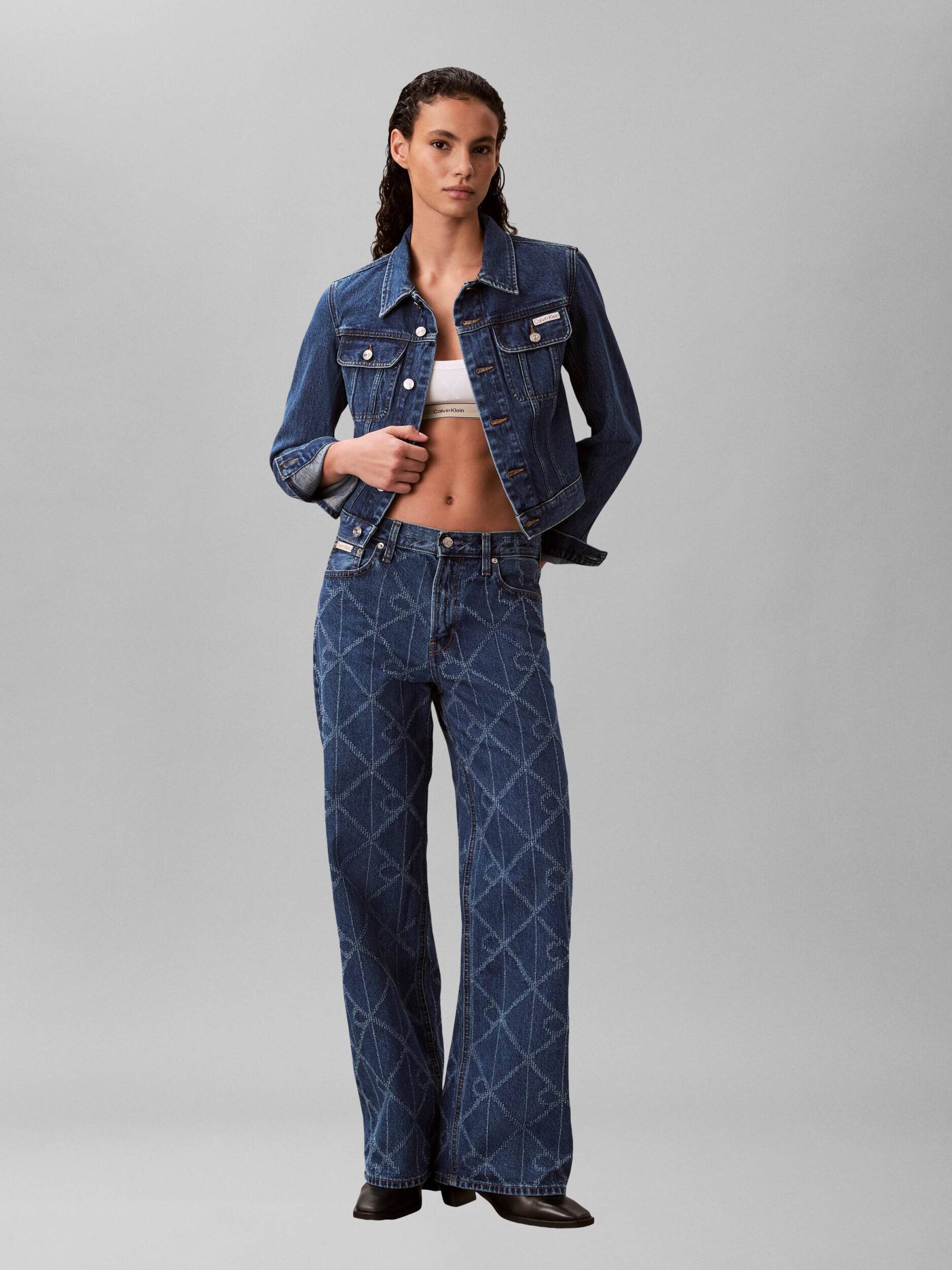 Calvin Klein Jeans Geacă de blug 90S | Cropped Fit