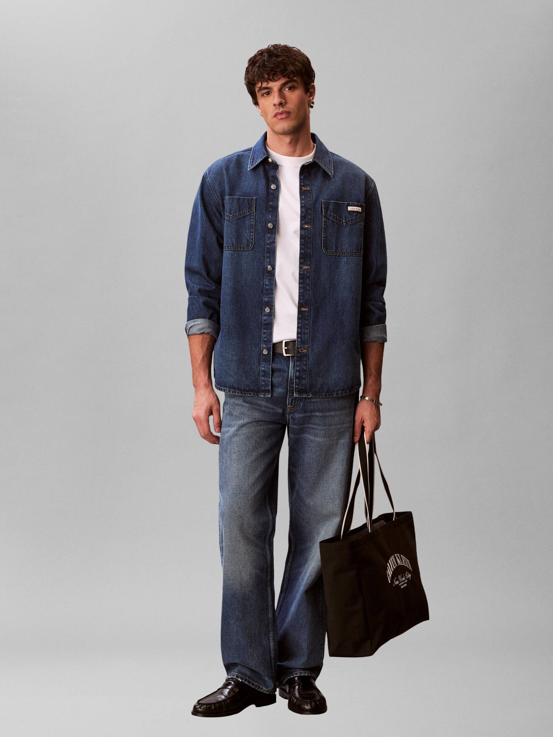Calvin Klein Jeans Geacă de blug 90S HORIZON | regular fit
