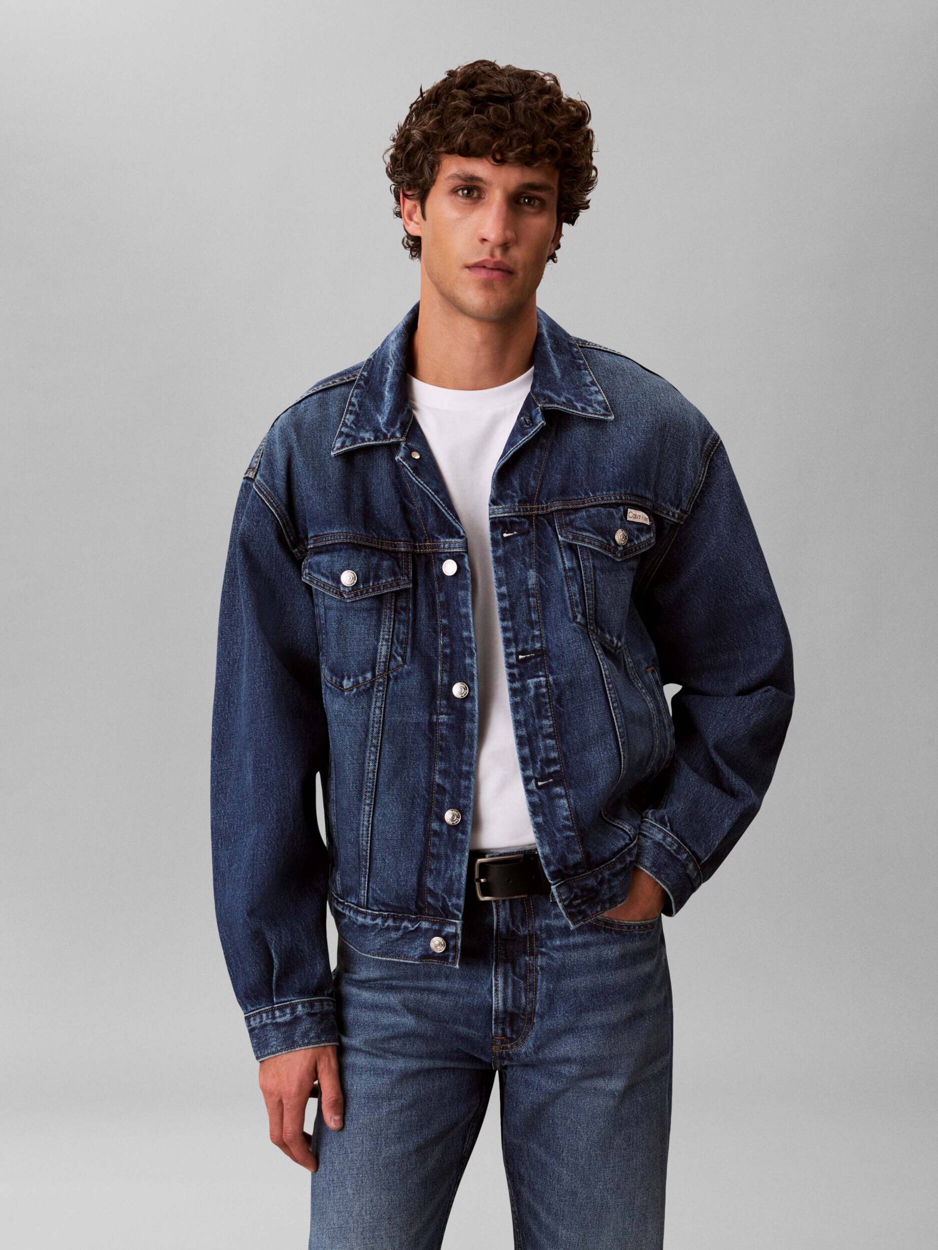 Calvin Klein Jeans Geacă de blug 90S HORIZON TRUCKER | regular fit