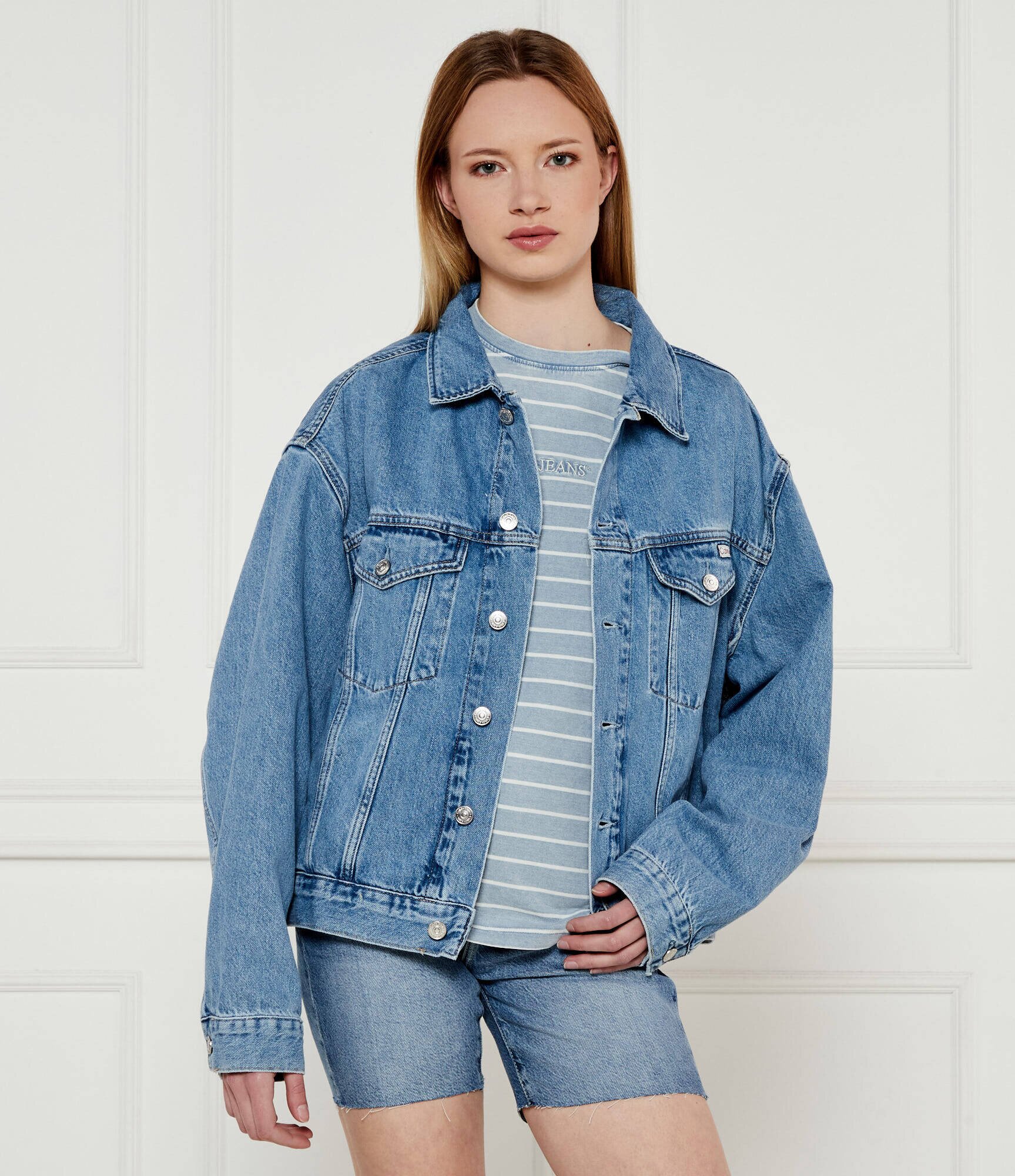 Calvin Klein Jeans Geacă de blug | Loose fit