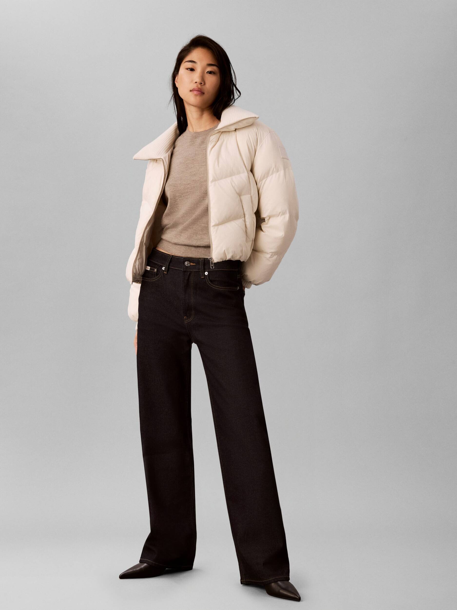 Calvin Klein Jeans Geacă de puf | Cropped Fit