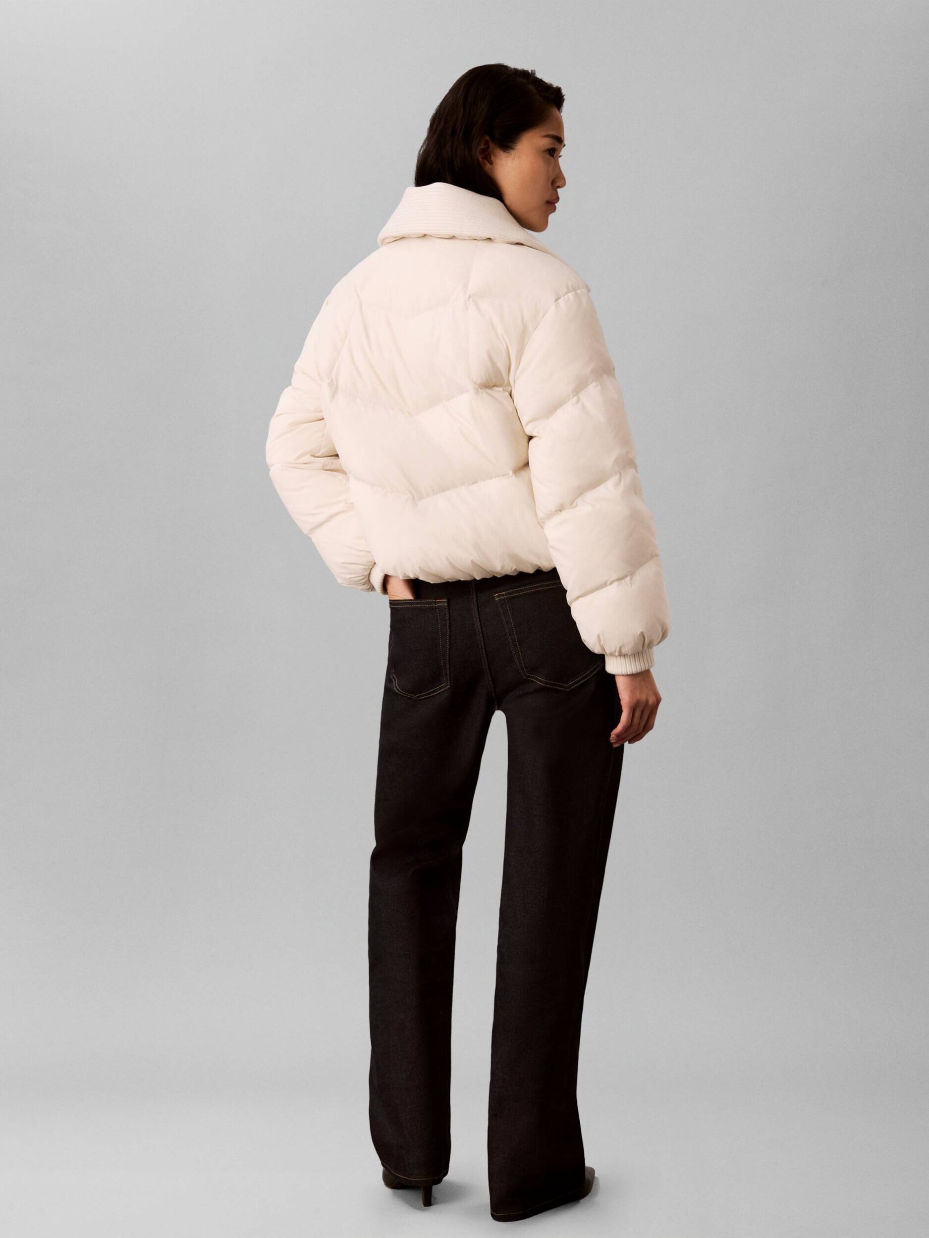 Calvin Klein Jeans Geacă de puf | Cropped Fit