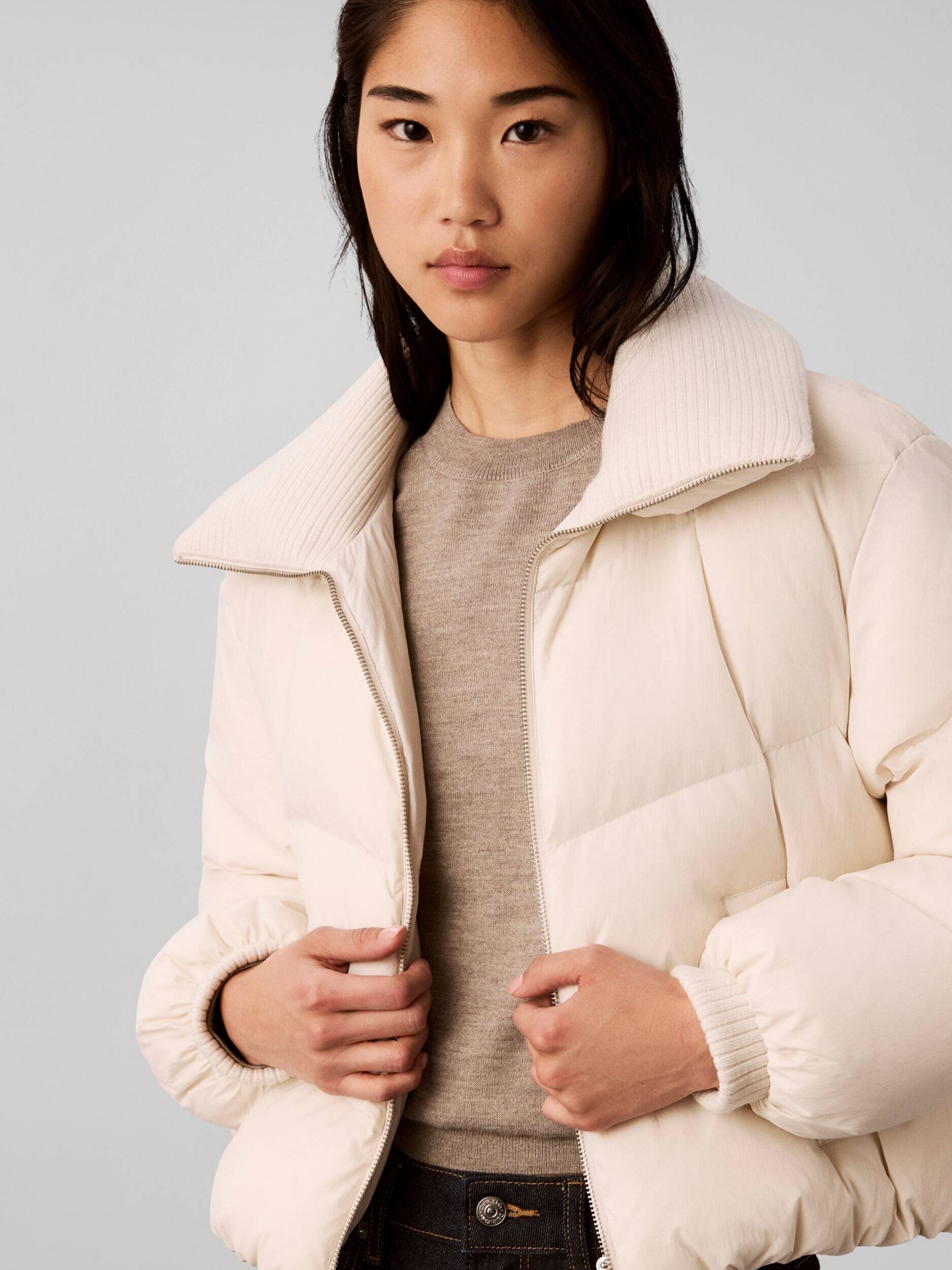 Calvin Klein Jeans Geacă de puf | Cropped Fit