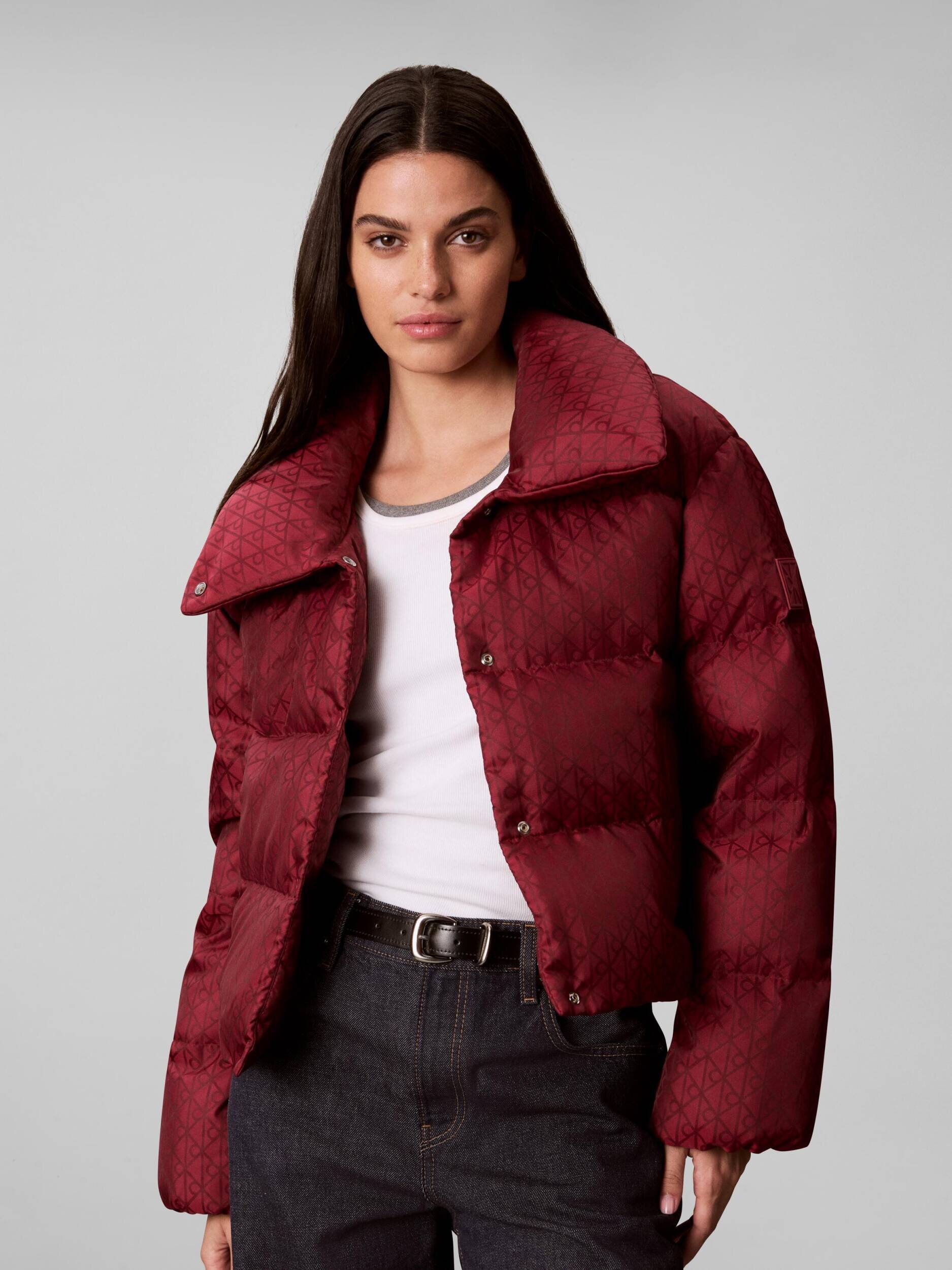Calvin Klein Jeans Geacă de puf | Cropped Fit