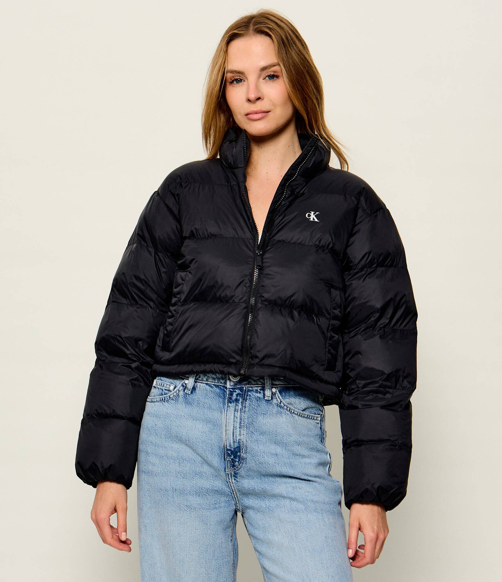 Calvin Klein Jeans Geacă Essential | Cropped Fit