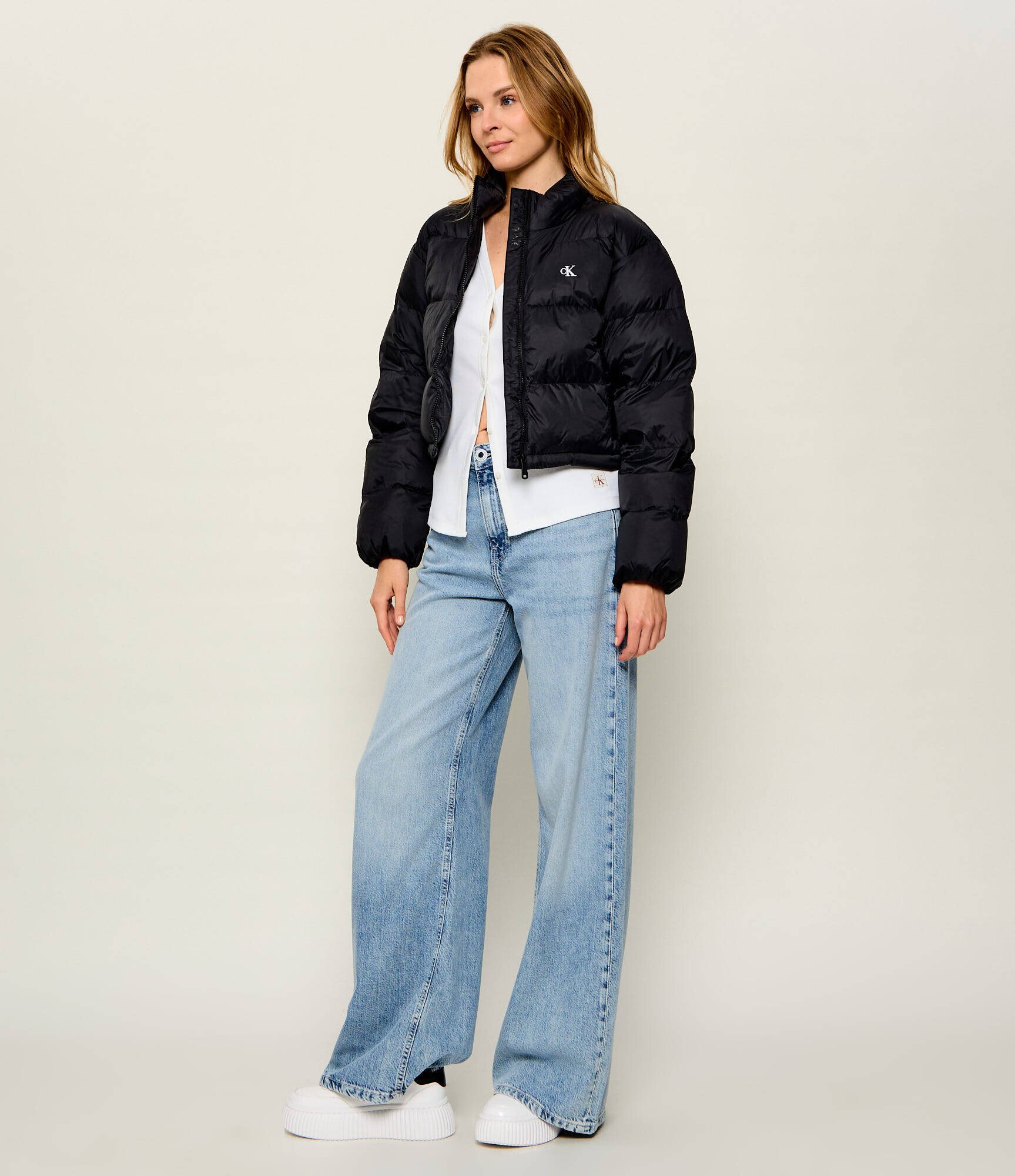 Calvin Klein Jeans Geacă Essential | Cropped Fit
