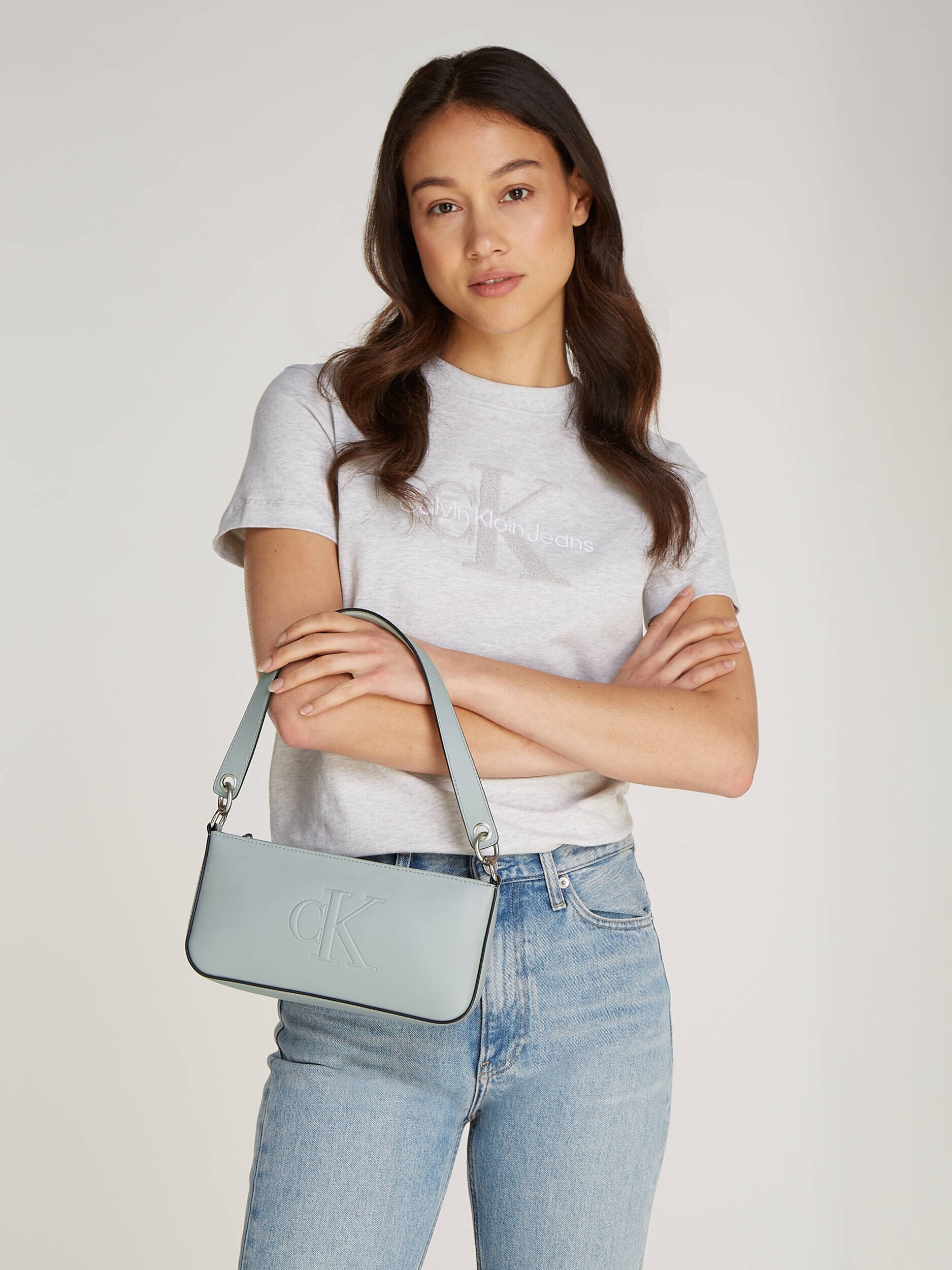 Calvin Klein Jeans Geantă pe umăr Deboss