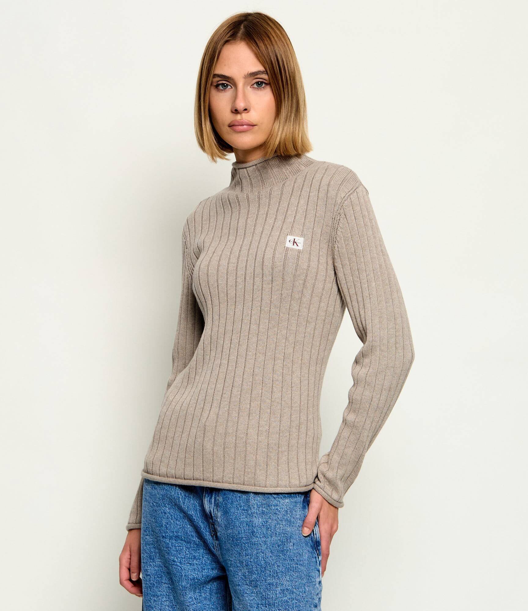Calvin Klein Jeans Guler înalt | Slim Fit