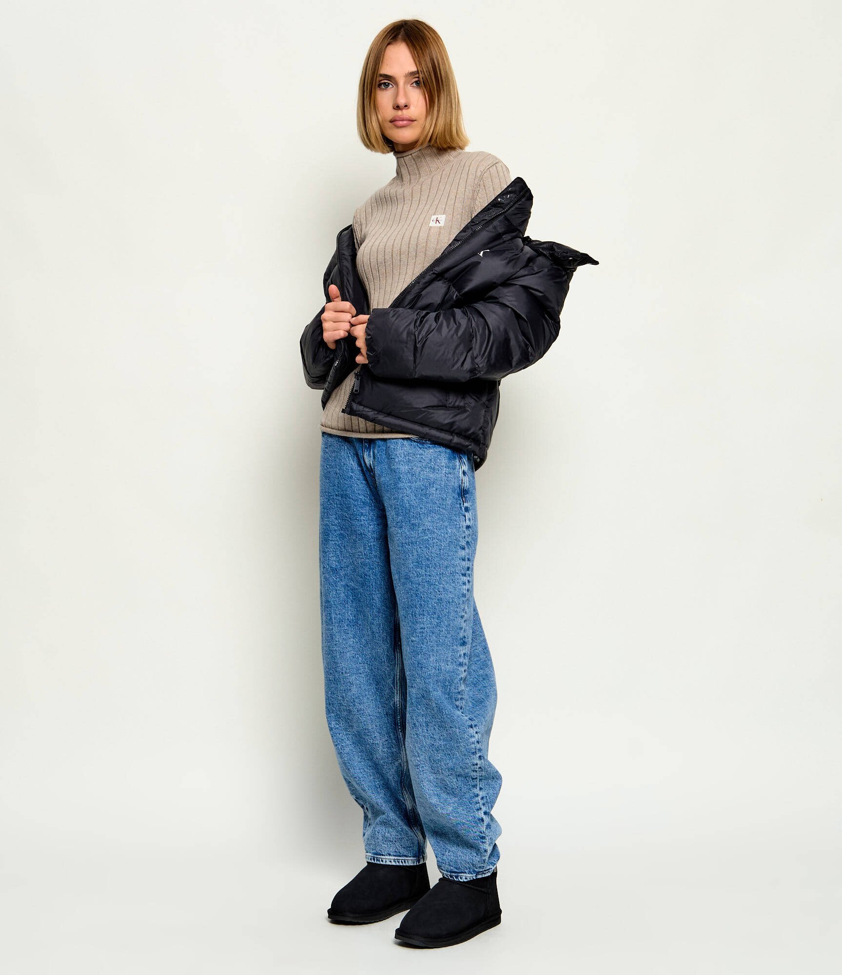 Calvin Klein Jeans Guler înalt | Slim Fit