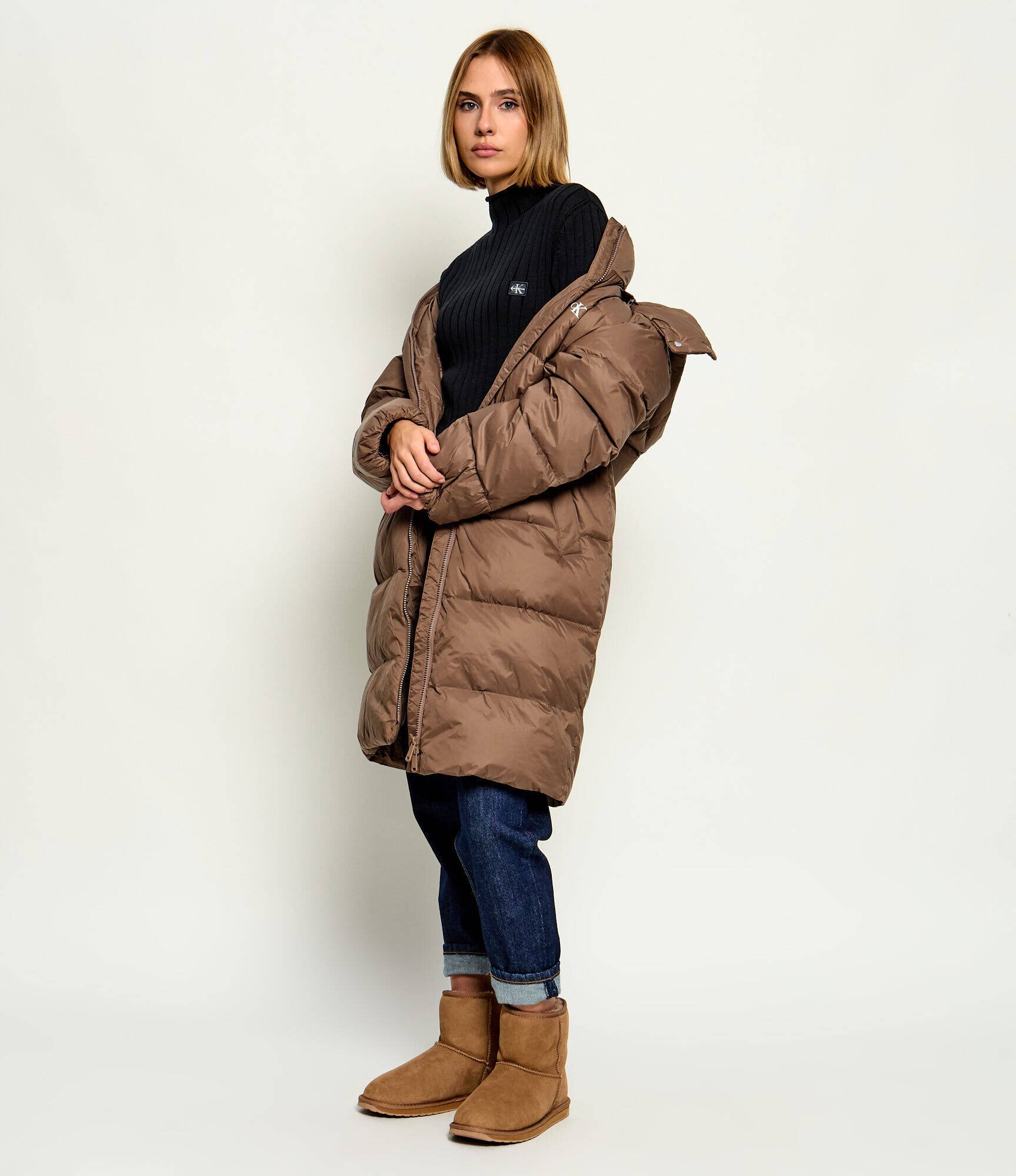 Calvin Klein Jeans Guler înalt | Slim Fit
