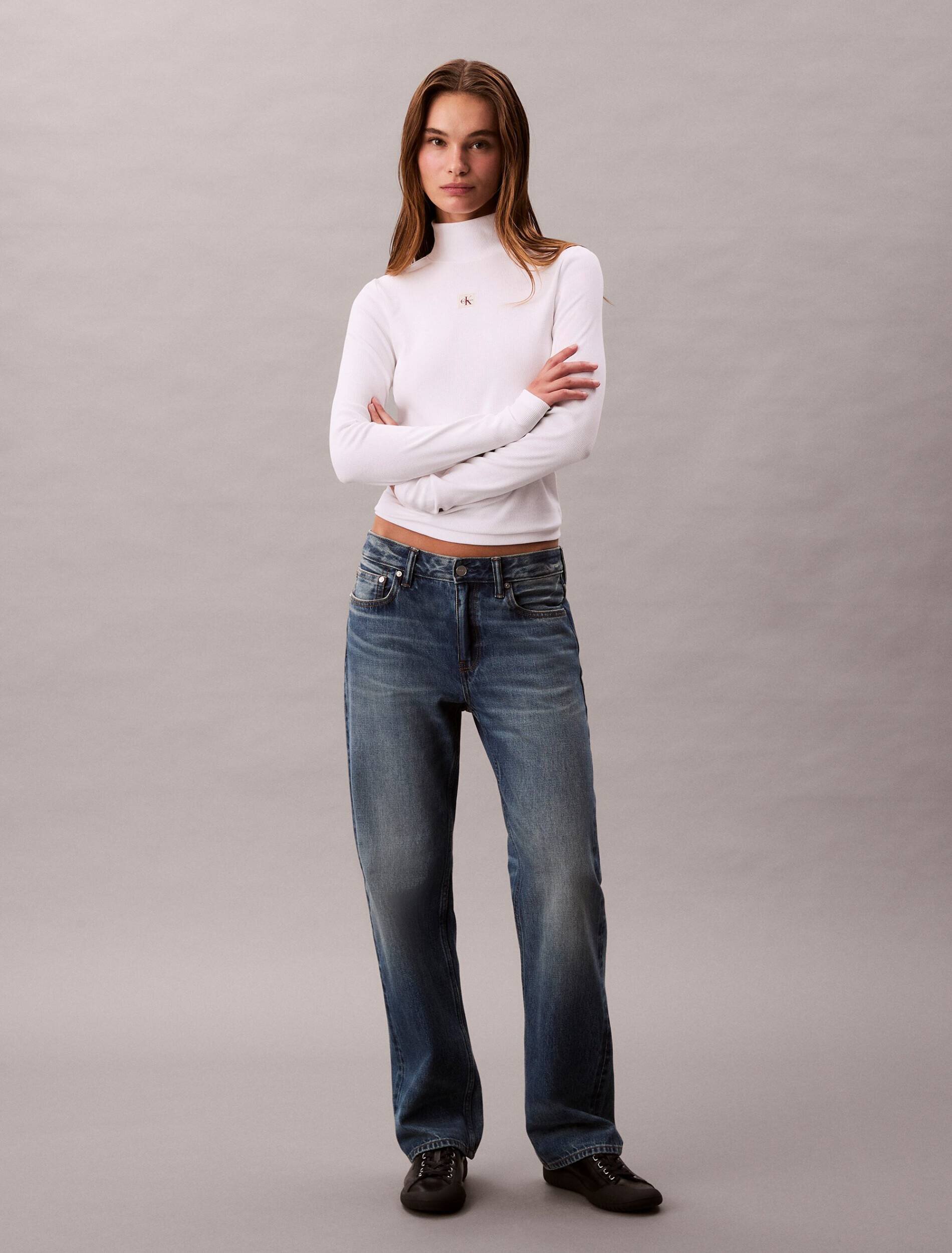 Calvin Klein Jeans Guler înalt | Slim Fit