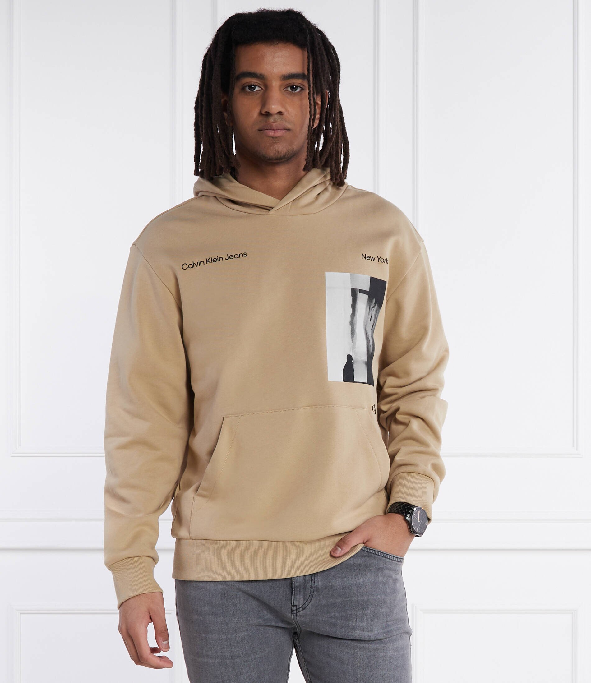 Calvin Klein Jeans Hanorac SERENITY MULTI GRAPHIC