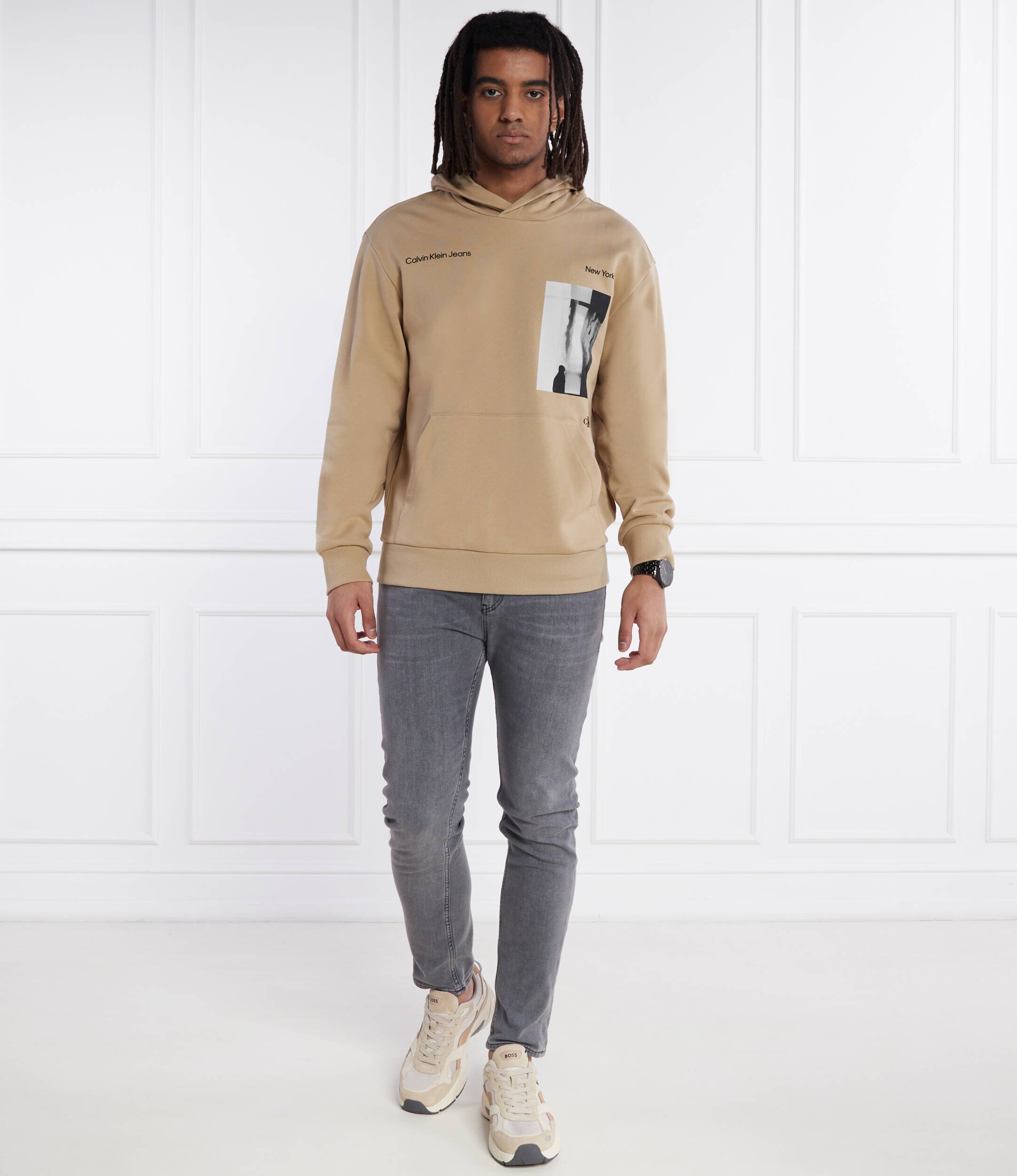 Calvin Klein Jeans Hanorac SERENITY MULTI GRAPHIC