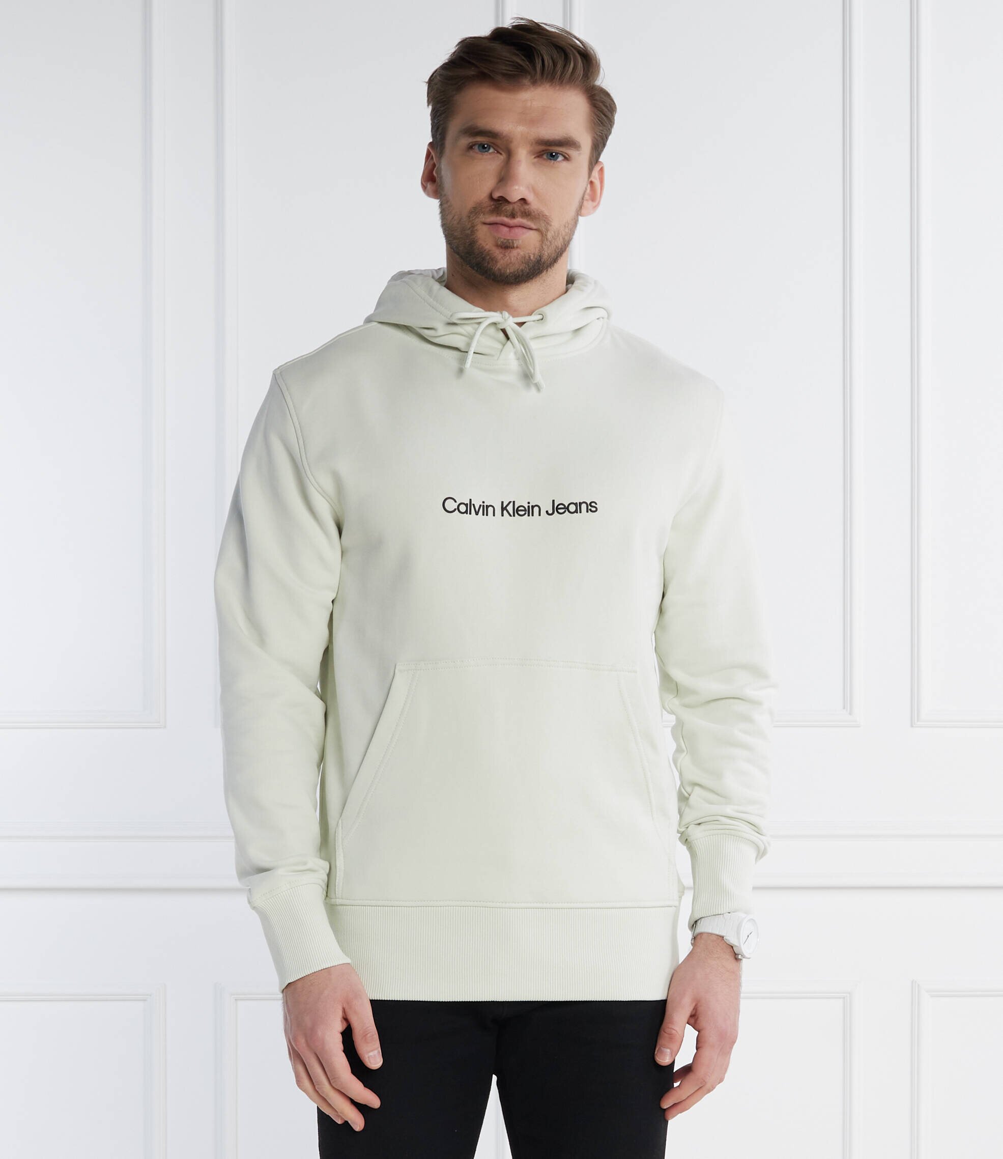 Calvin Klein Jeans Hanorac SQUARE FREQUENCY LOGO | Regular Fit
