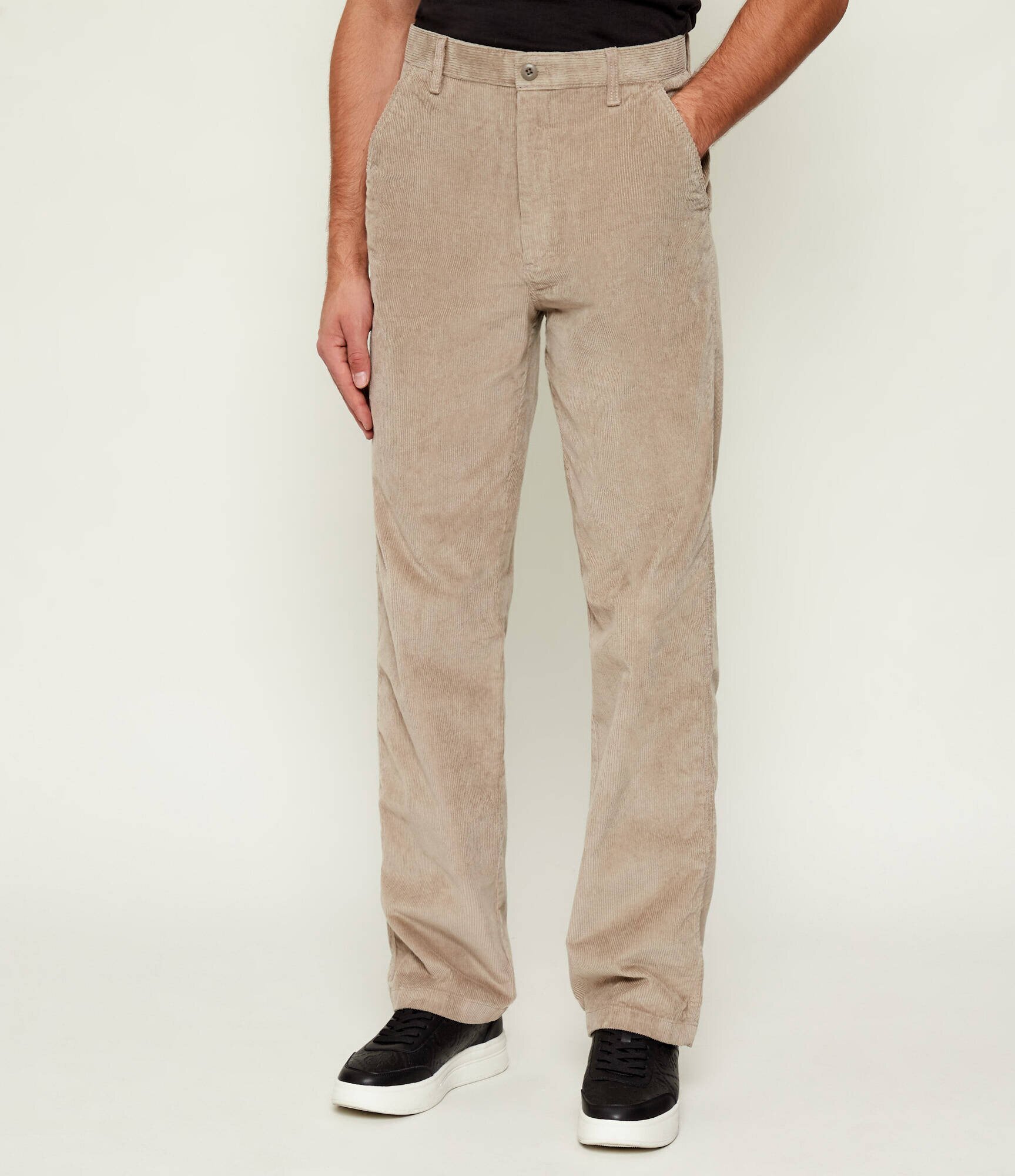 Calvin Klein Jeans Pantaloni chino 90S | Straight fit | catifea reiată