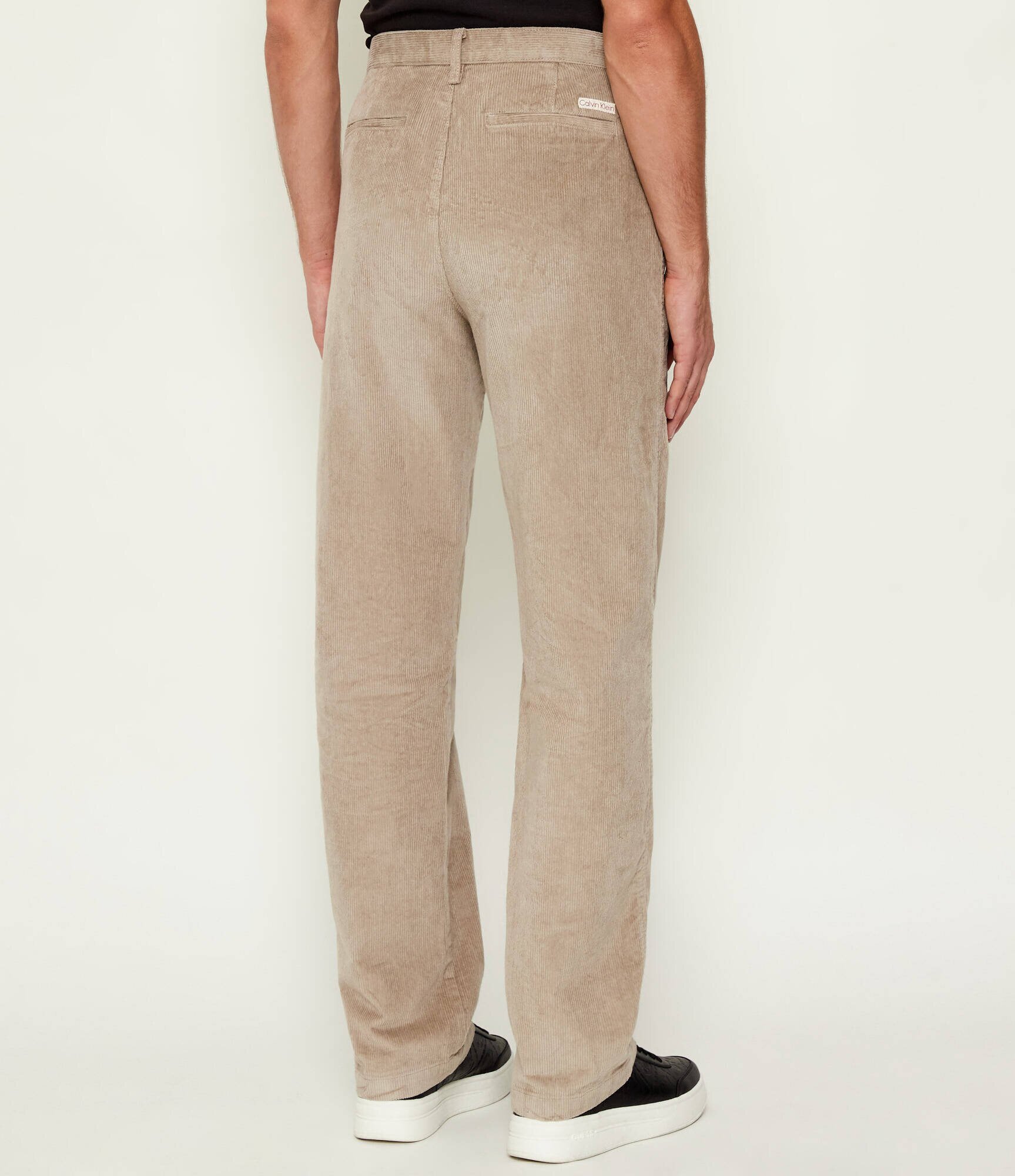 Calvin Klein Jeans Pantaloni chino 90S | Straight fit | catifea reiată