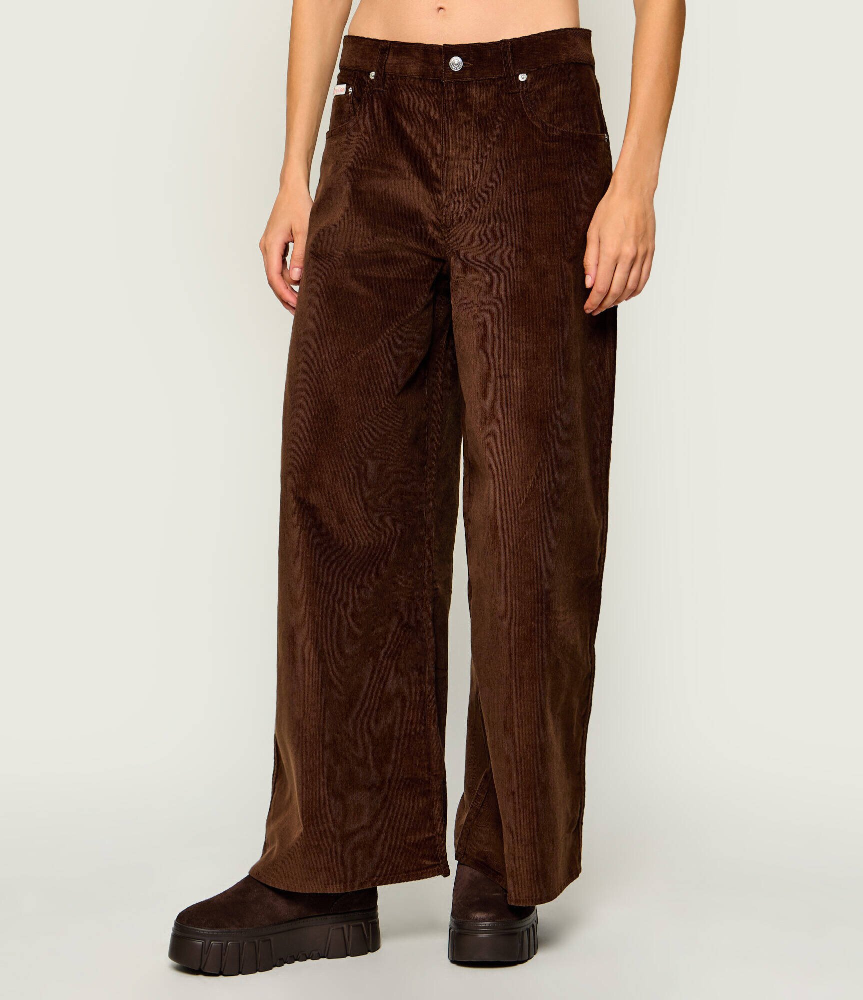 Calvin Klein Jeans Pantaloni | Loose fit | catifea reiată