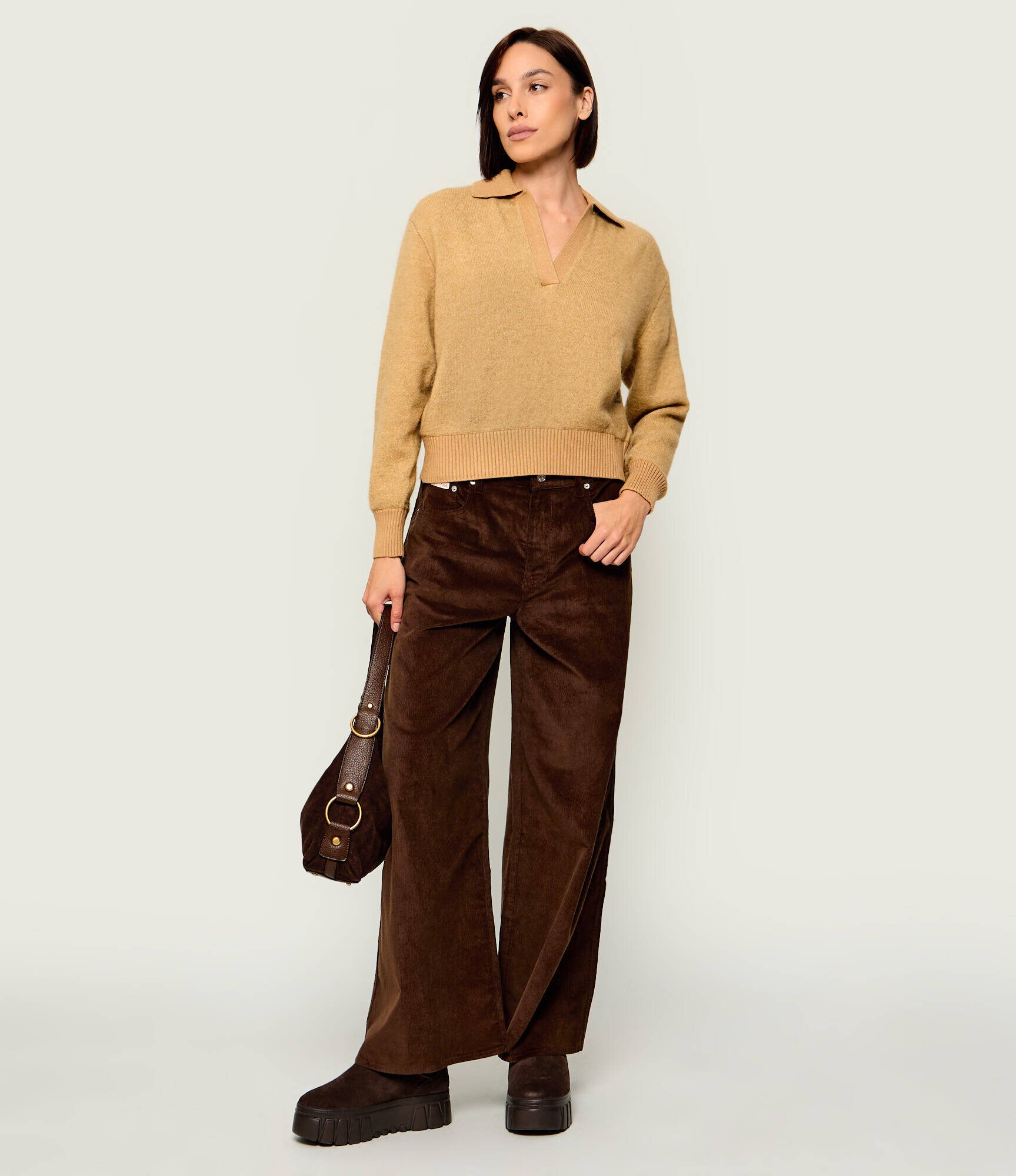 Calvin Klein Jeans Pantaloni | Loose fit | catifea reiată