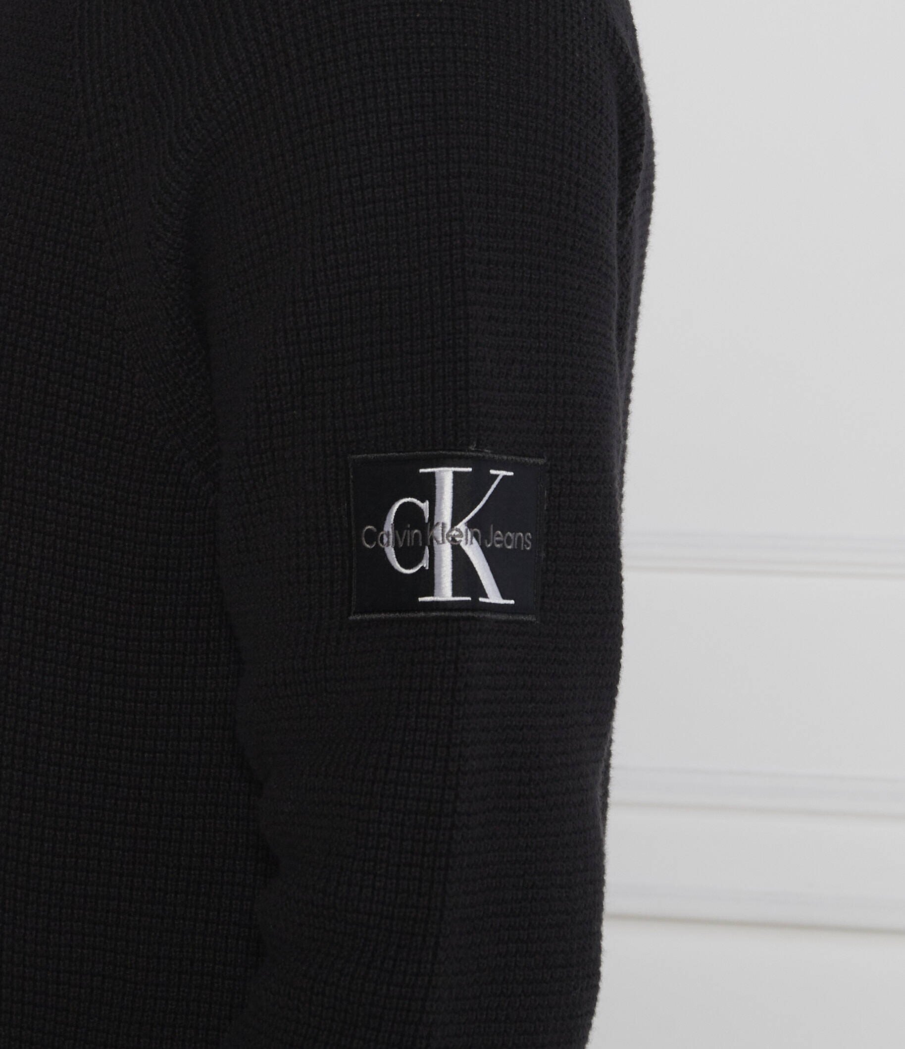 Calvin Klein Jeans Pulover BADGE EASY | Regular Fit
