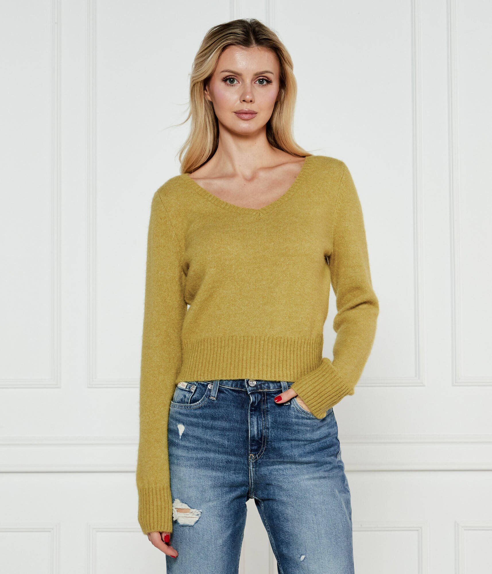 Calvin Klein Jeans Pulover cu adaos de lână