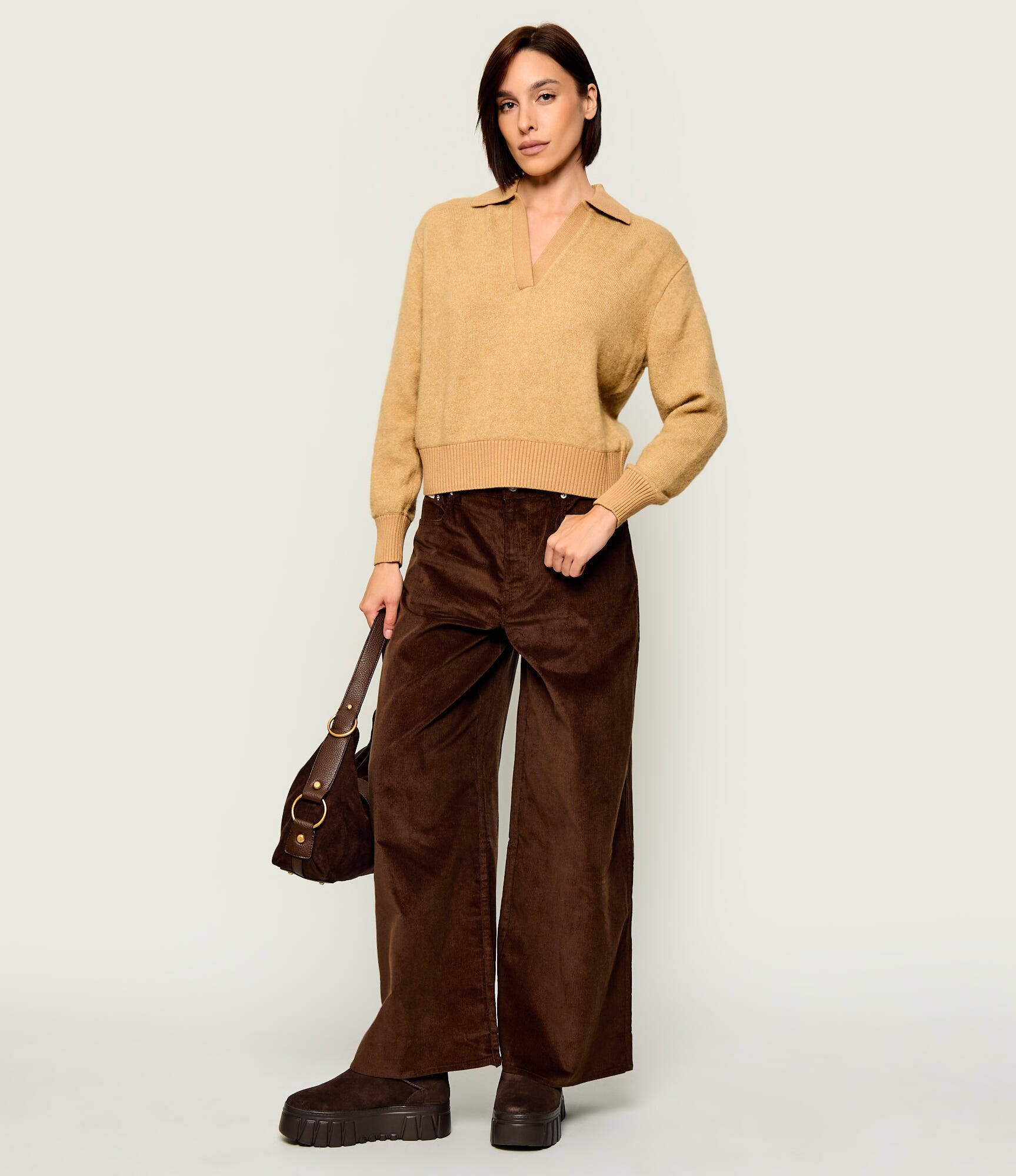 Calvin Klein Jeans Pulover | Loose fit cu adaos de lână