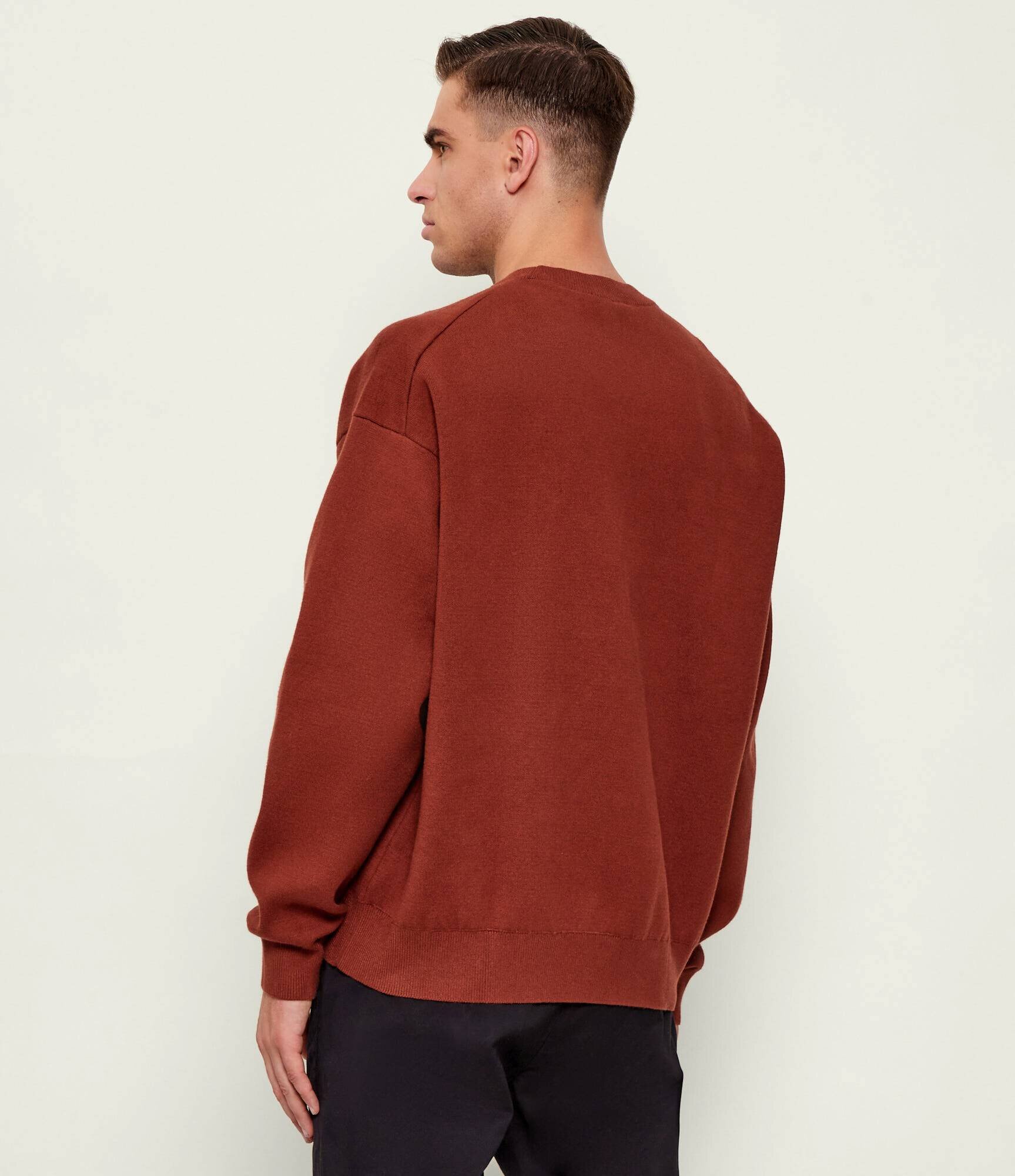 Calvin Klein Jeans Pulover | Relaxed fit cu adaos de cașmir