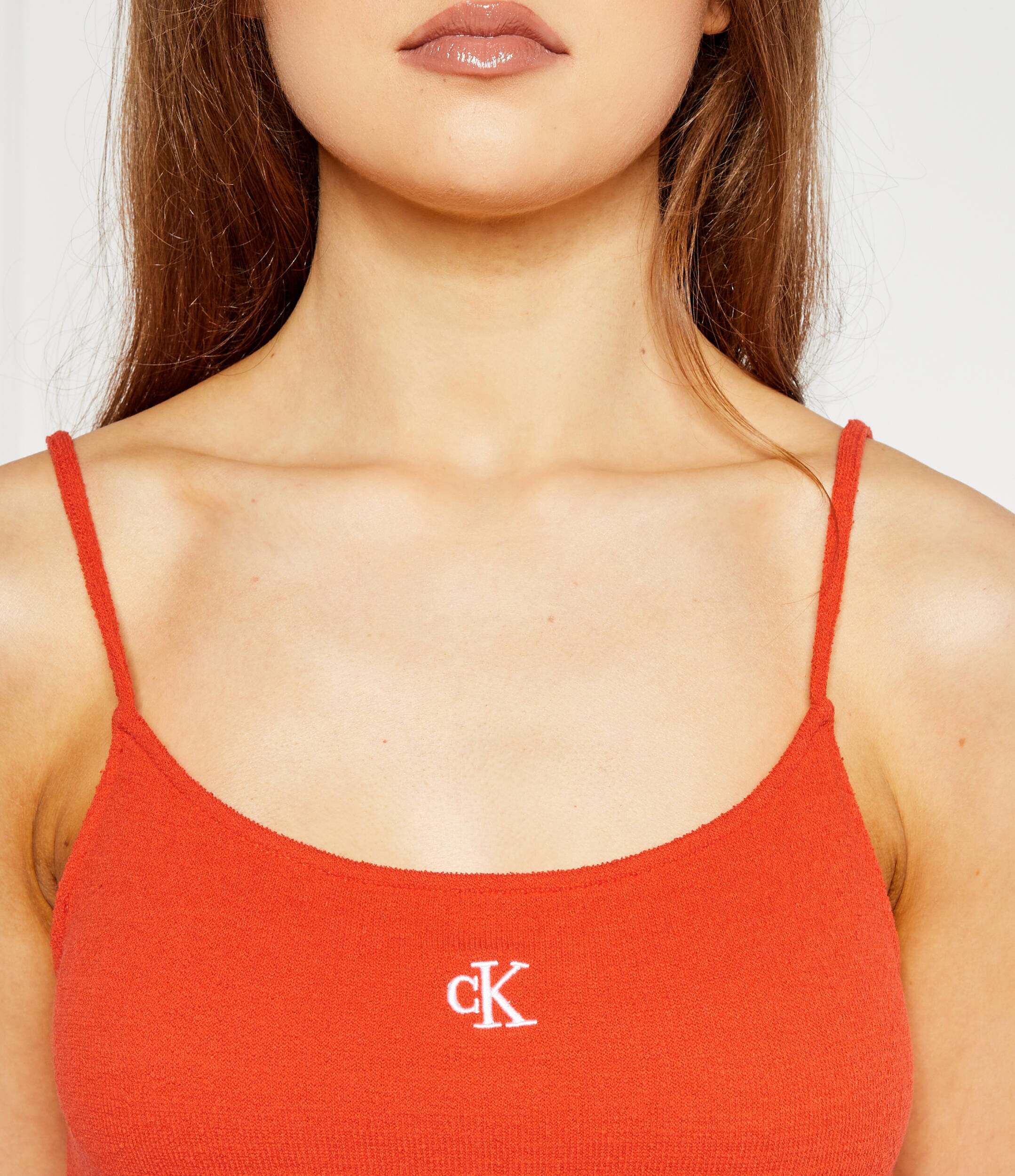 Calvin Klein Jeans Rochie SLUB RIB