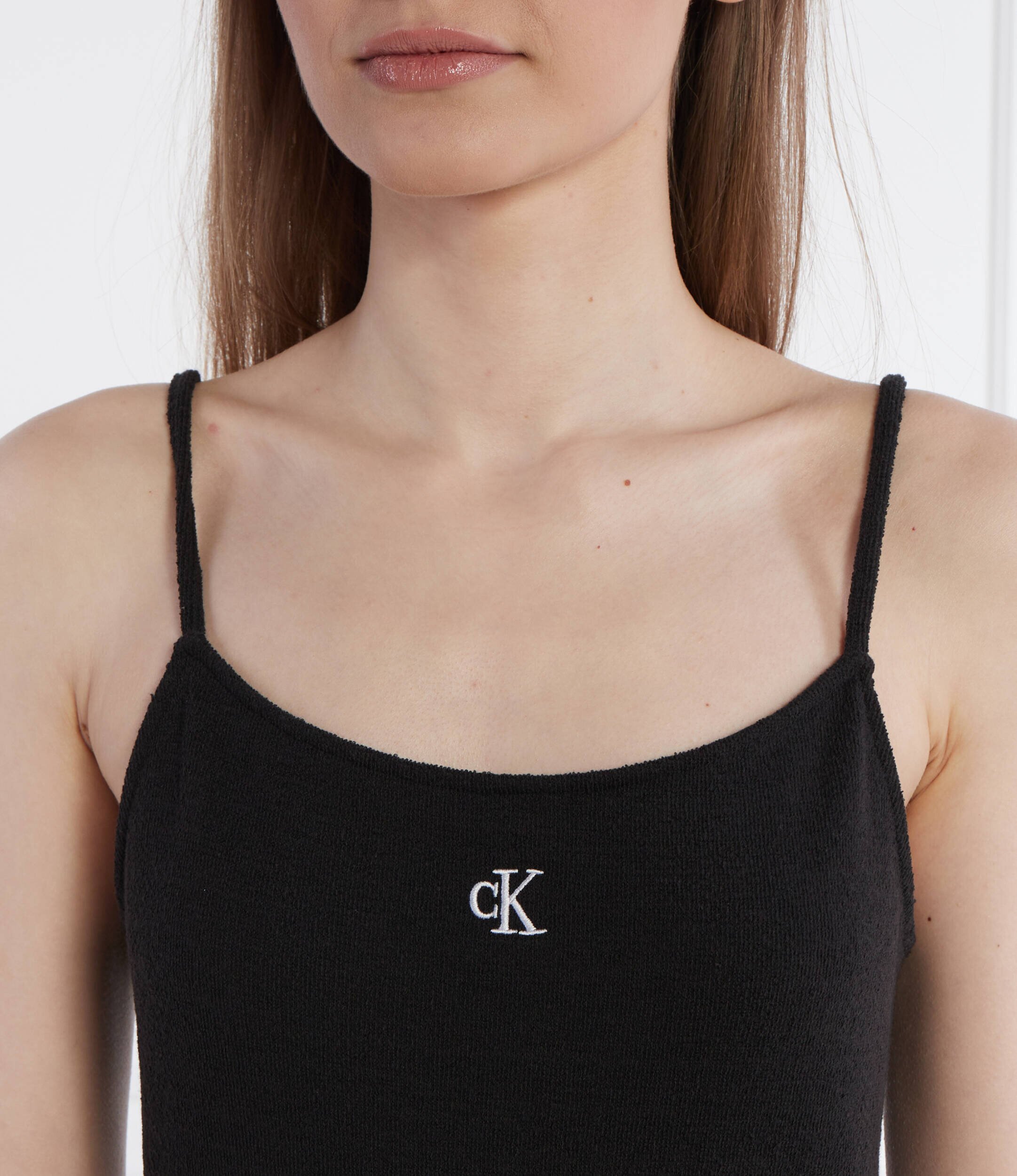 Calvin Klein Jeans Rochie SLUB RIB