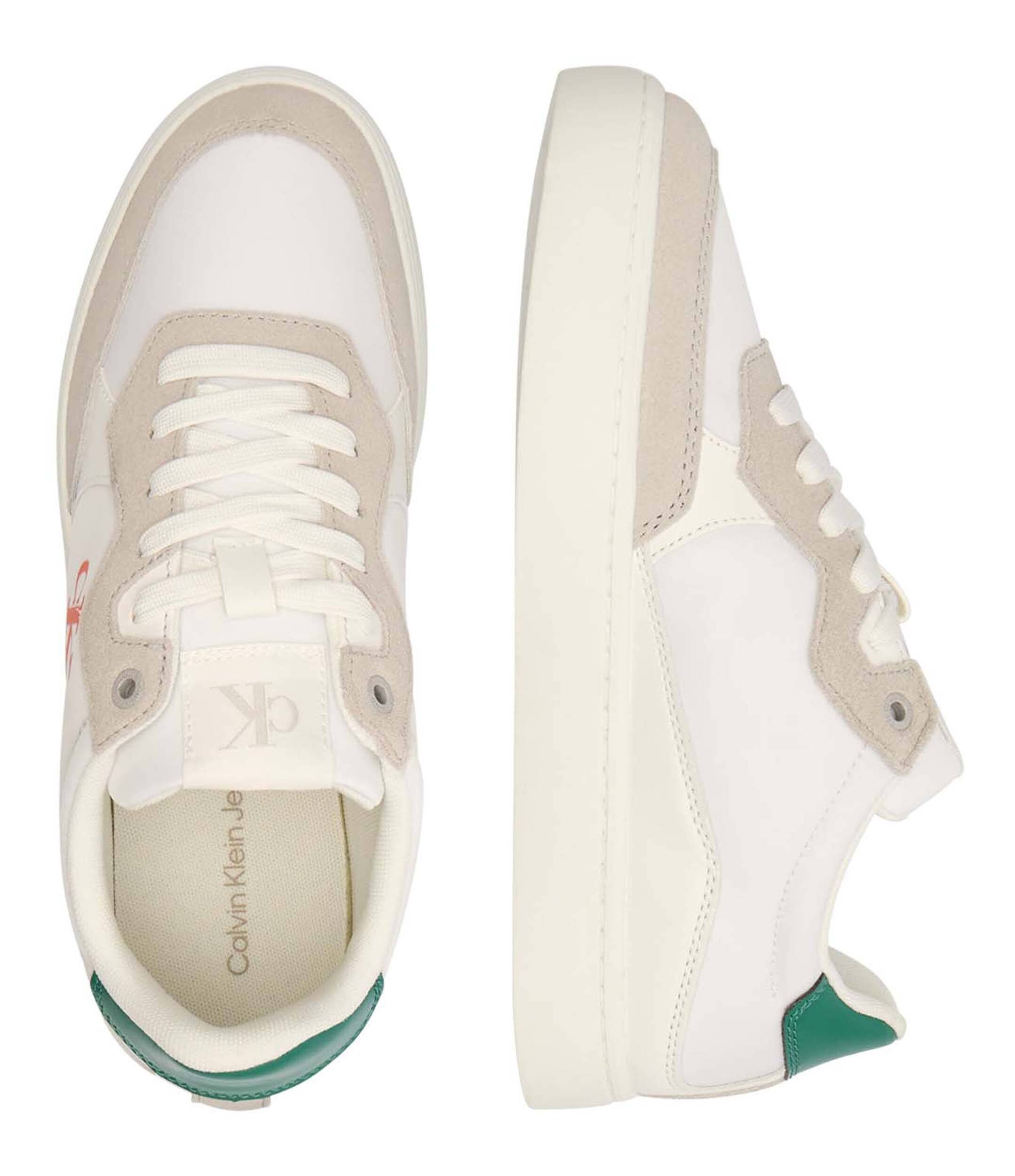 Calvin Klein Jeans Sneakers cu adaos de piele