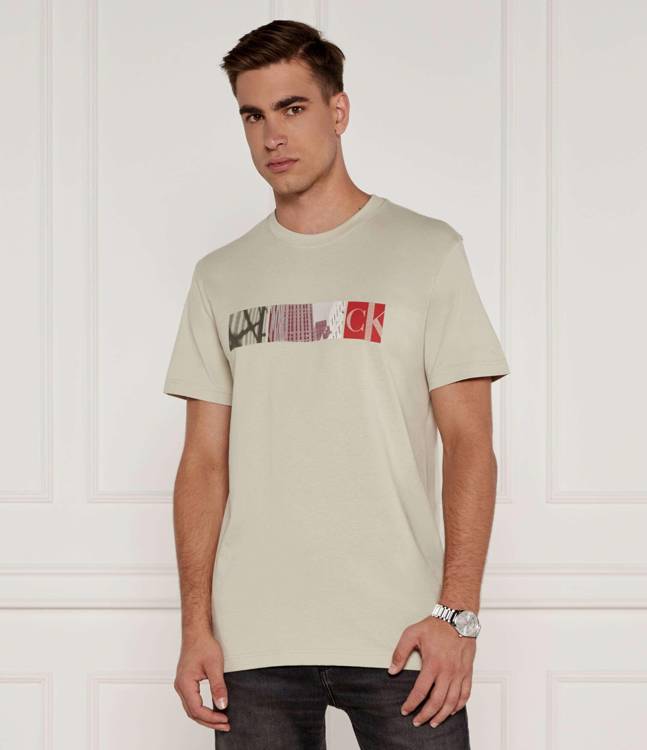 Calvin Klein Jeans Tricou City Block | regular fit