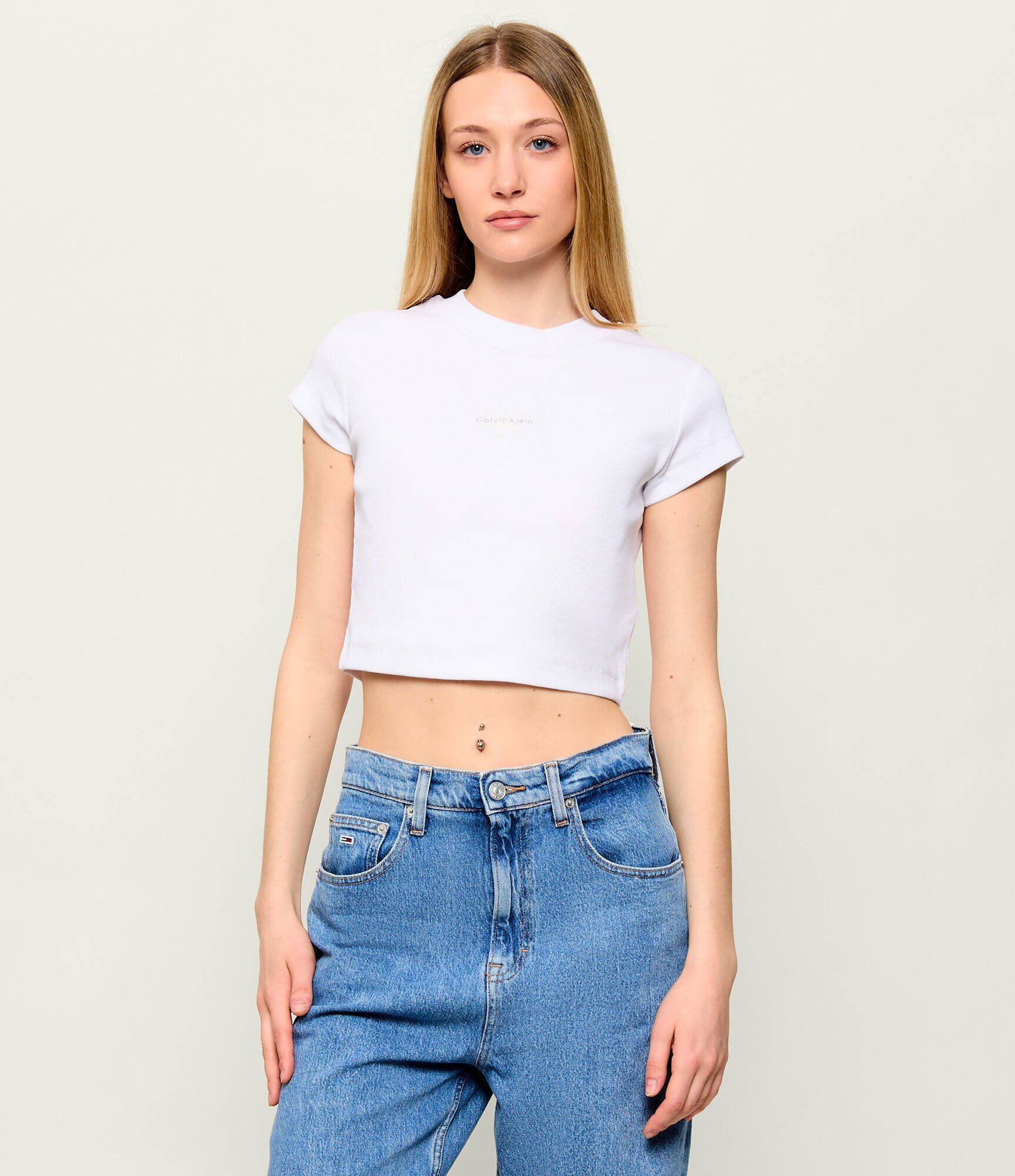 Calvin Klein Jeans Tricou | Cropped Fit