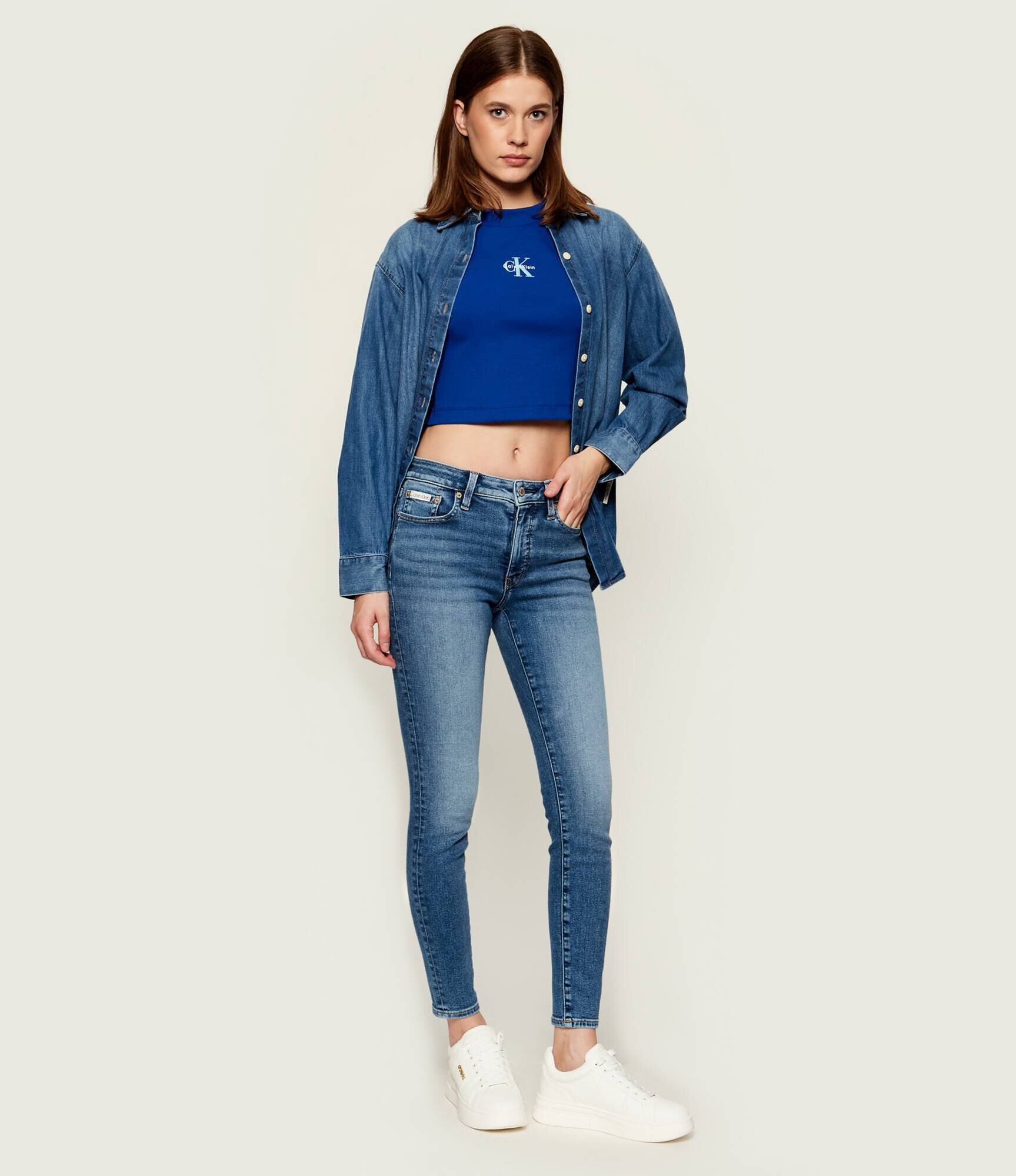 Calvin Klein Jeans Tricou | Cropped Fit