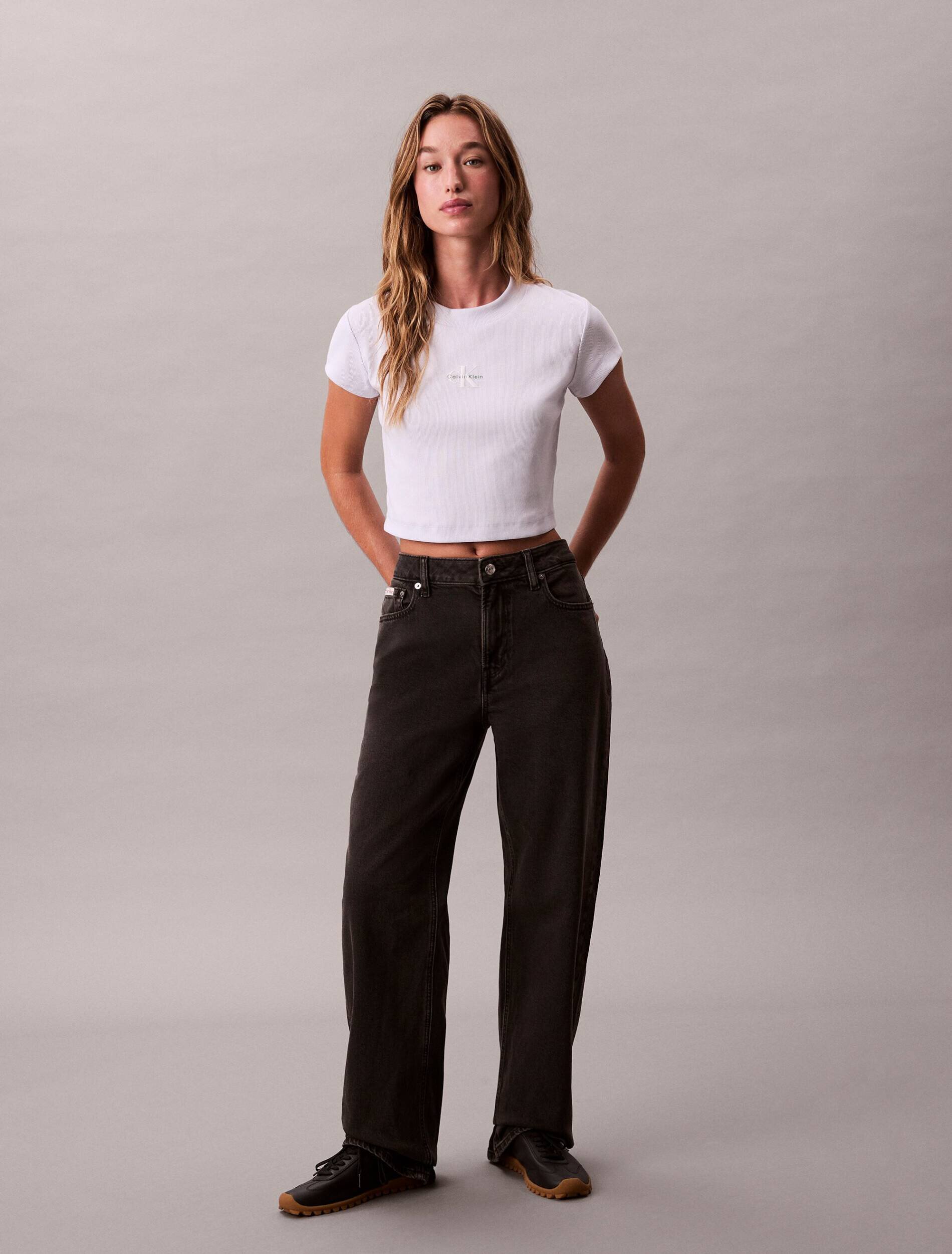 Calvin Klein Jeans Tricou | Cropped Fit