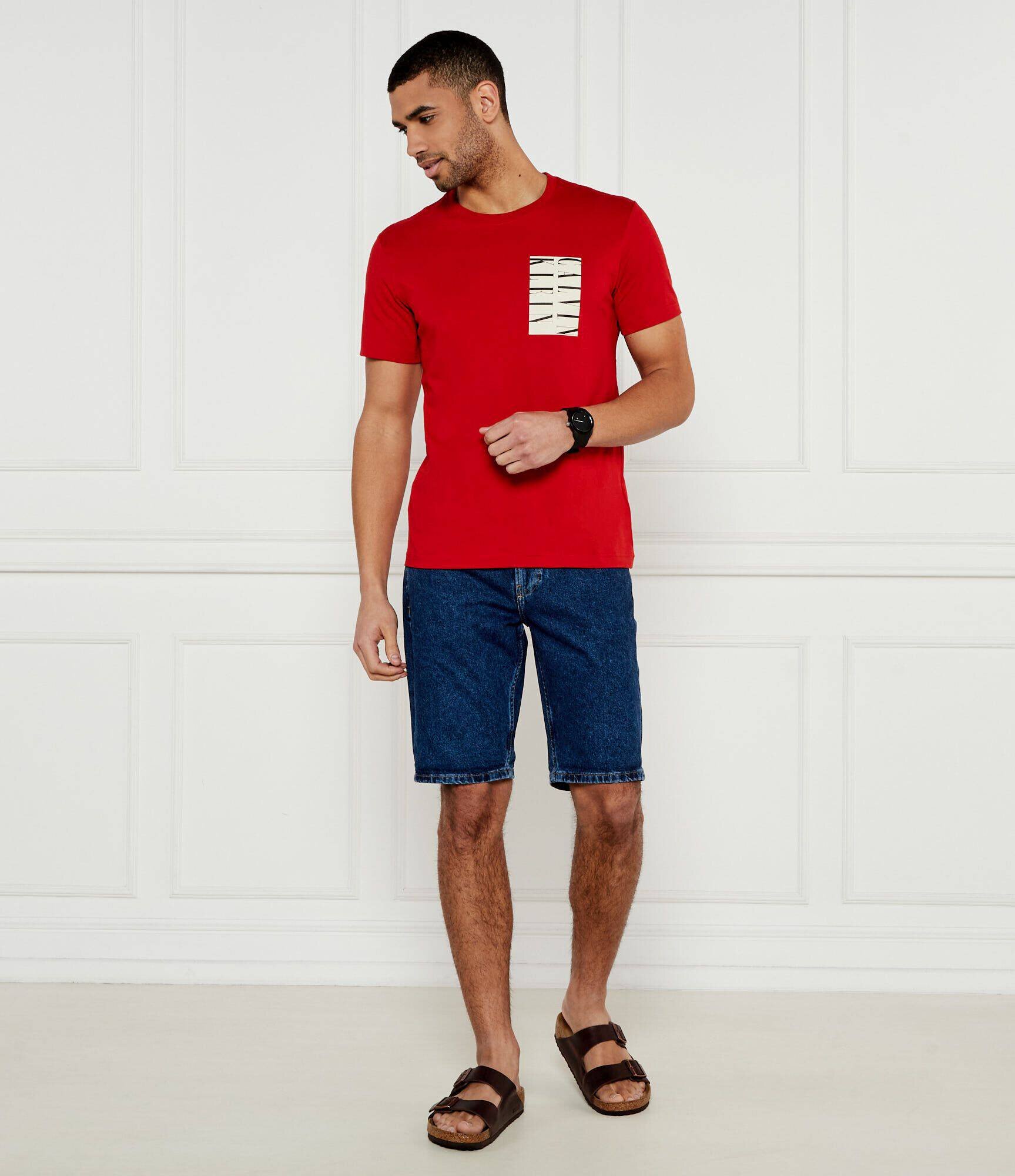 Calvin Klein Jeans Tricou Serif Box Graphic | regular fit