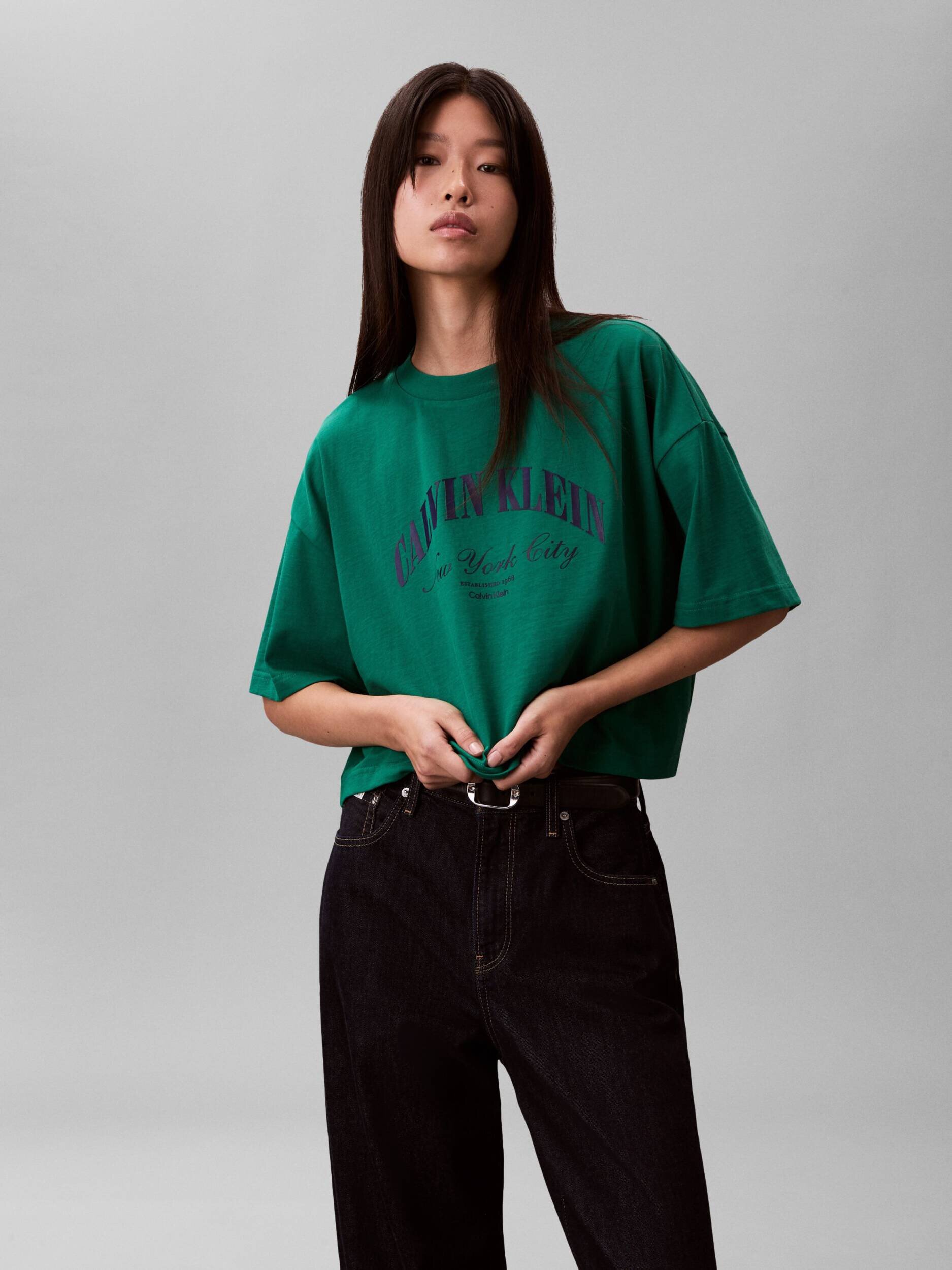 Calvin Klein Jeans Tricou Varsity | Loose fit