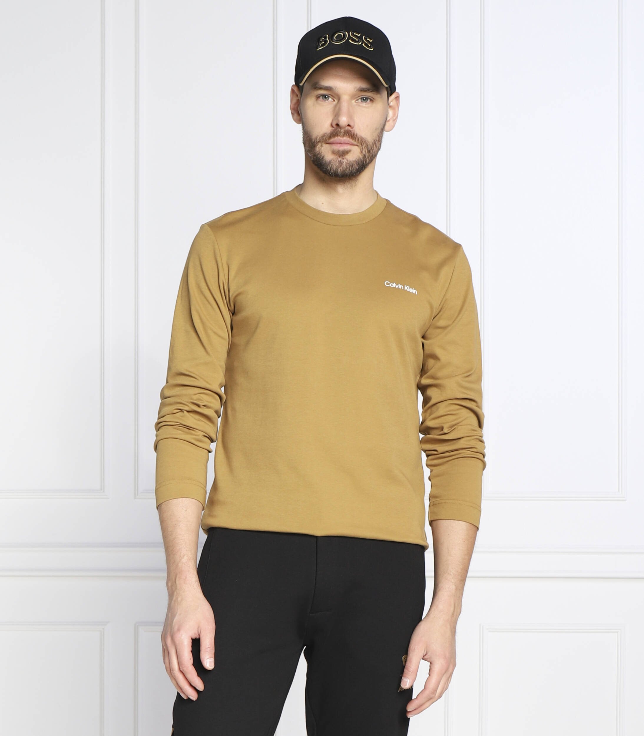 Calvin Klein Longsleeve MICRO LOGO | Slim Fit